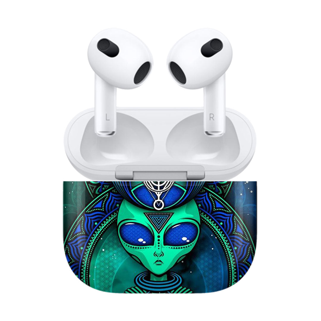 Airpods 3 Alien Aura skins