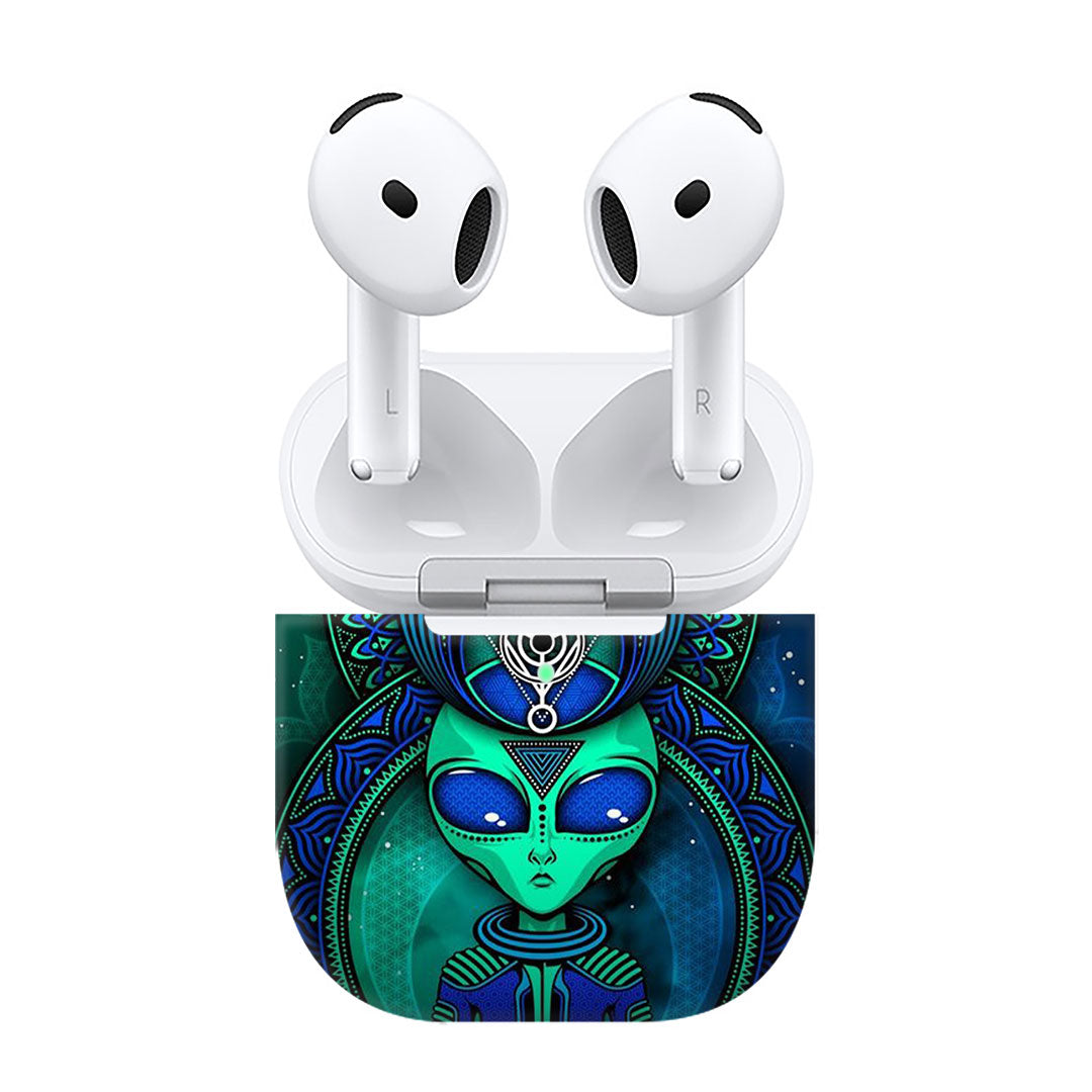 Airpods 4 Alien Aura Skins