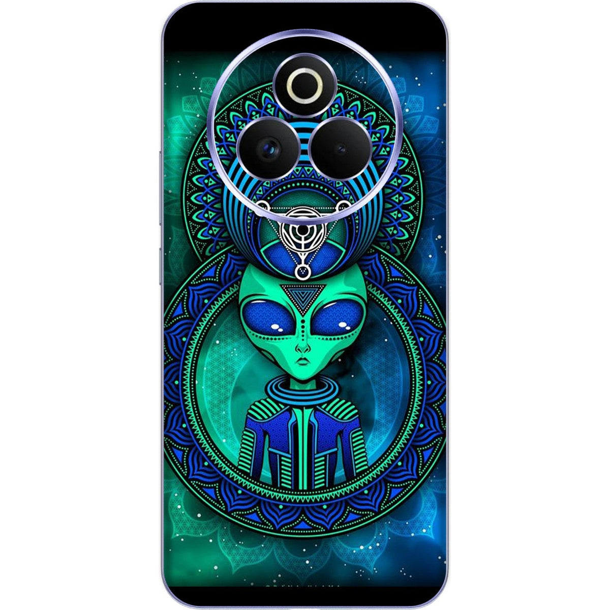 Alien Aura skin on Realme P3 Pro (5G) by Decalz