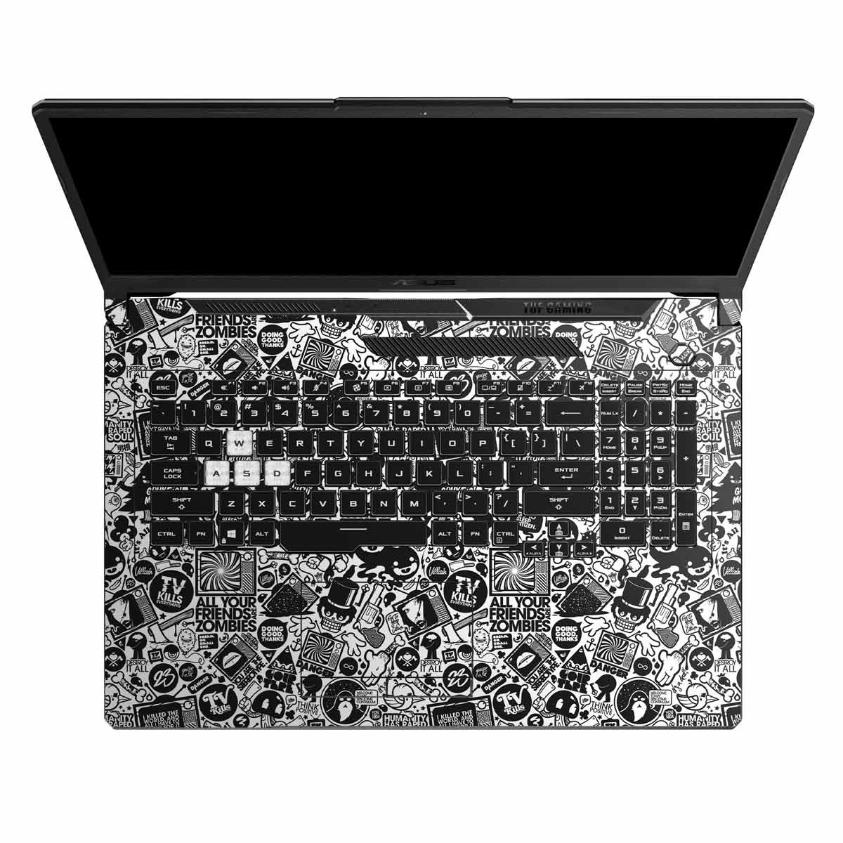All Your Friends Are Zombies - Laptop Skins