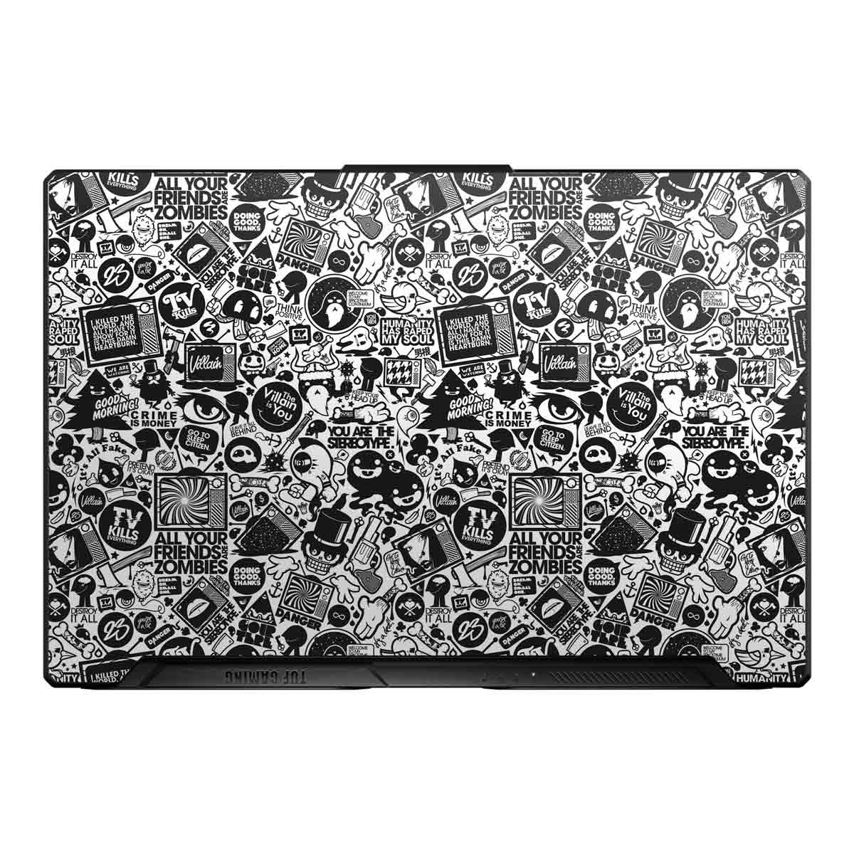 All Your Friends Are Zombies - Laptop Skins