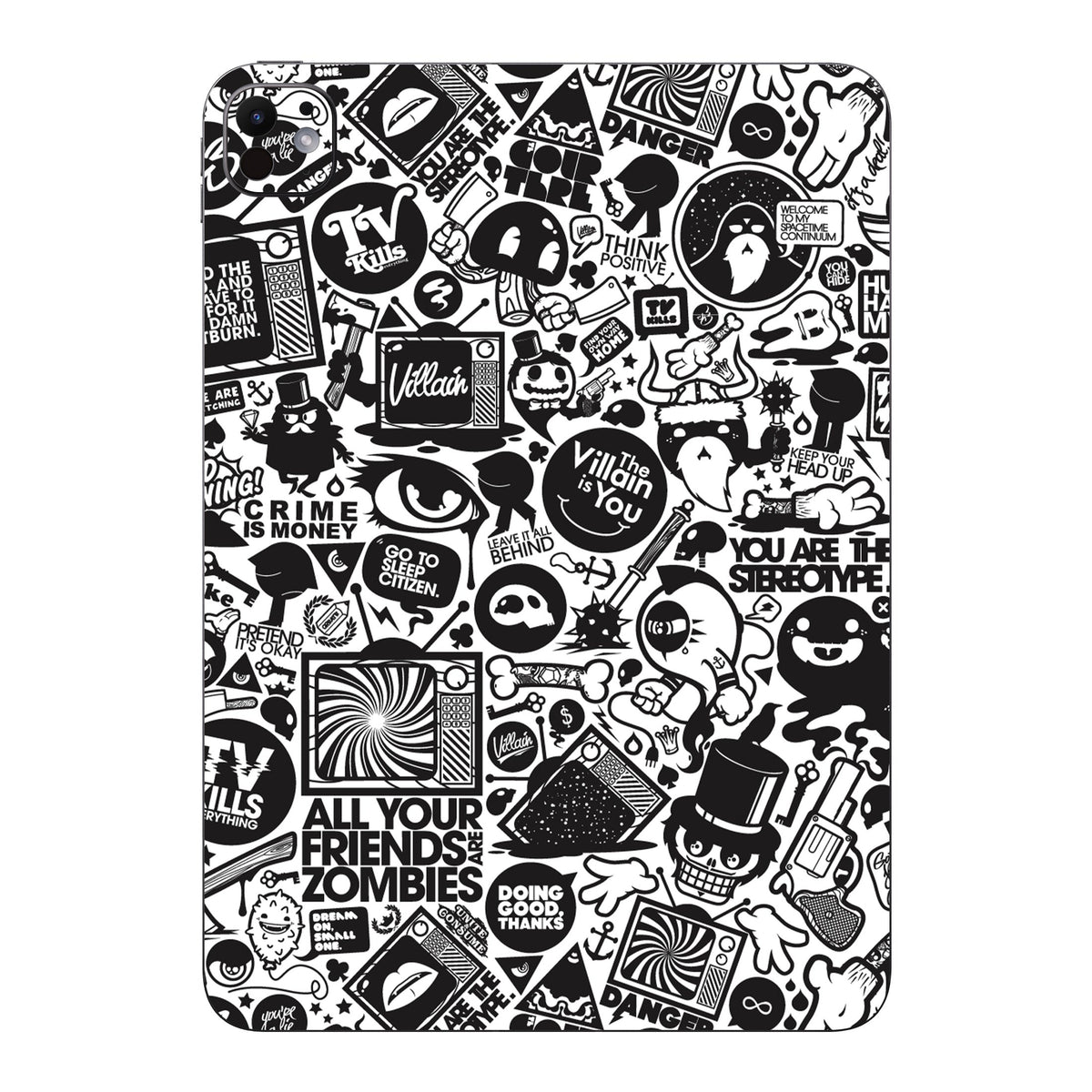 All Your Friends Are Zombies skin on iPad Pro 11-inch M5 by Decalz