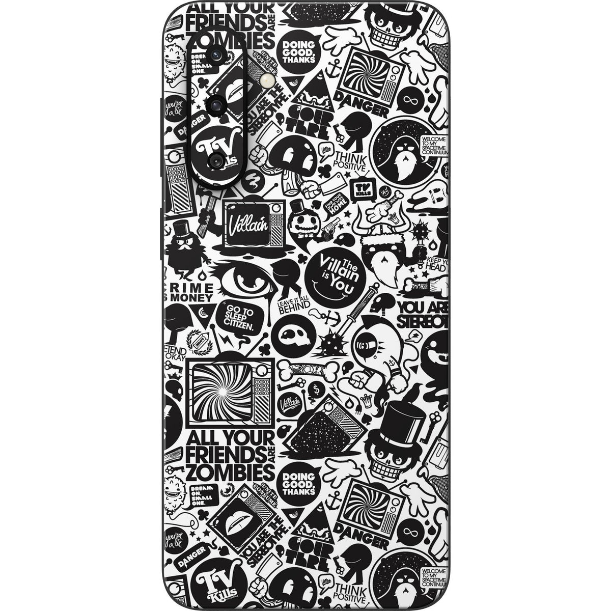 All Your Friends Are Zombies skin on Samsung Galaxy F36 (5G) by Decalz