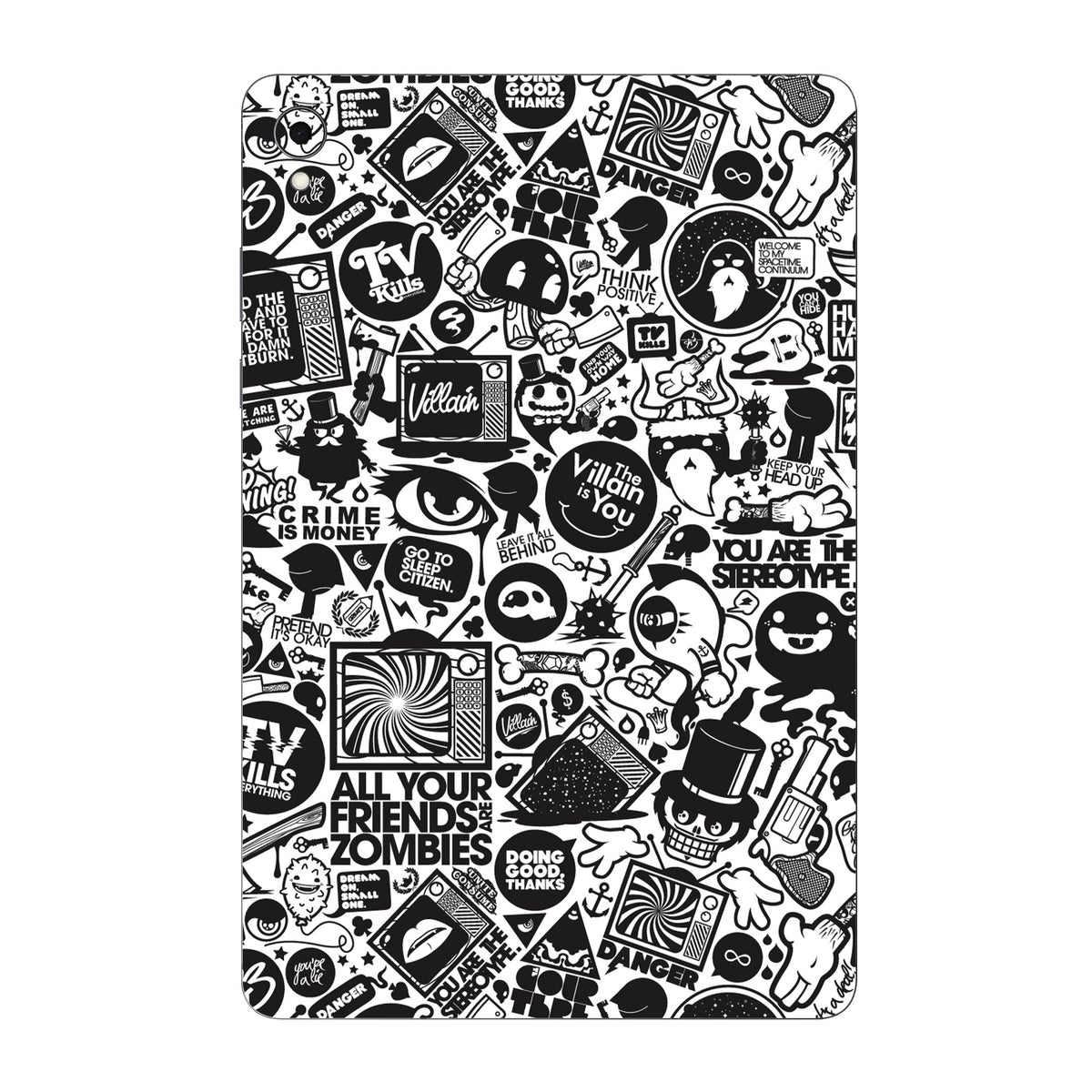 All Your Friends Are Zombies skin on Samsung Galaxy Tab S11 by Decalz