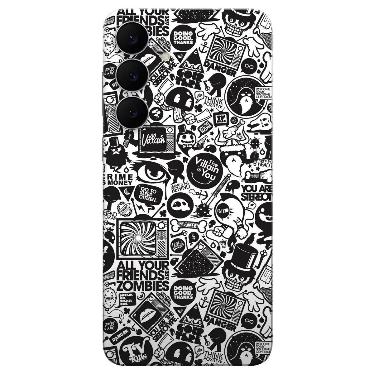 All Your Friends Are Zombies skin on Samsung Galaxy S24 by Decalz