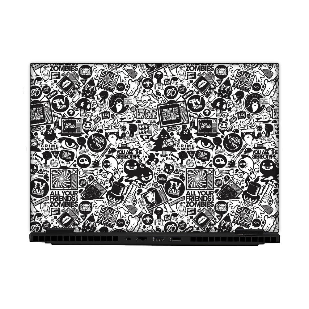 All Your Friends Are Zombies skin on Hp Omen Gaming 16-AM0241TX by Decalz