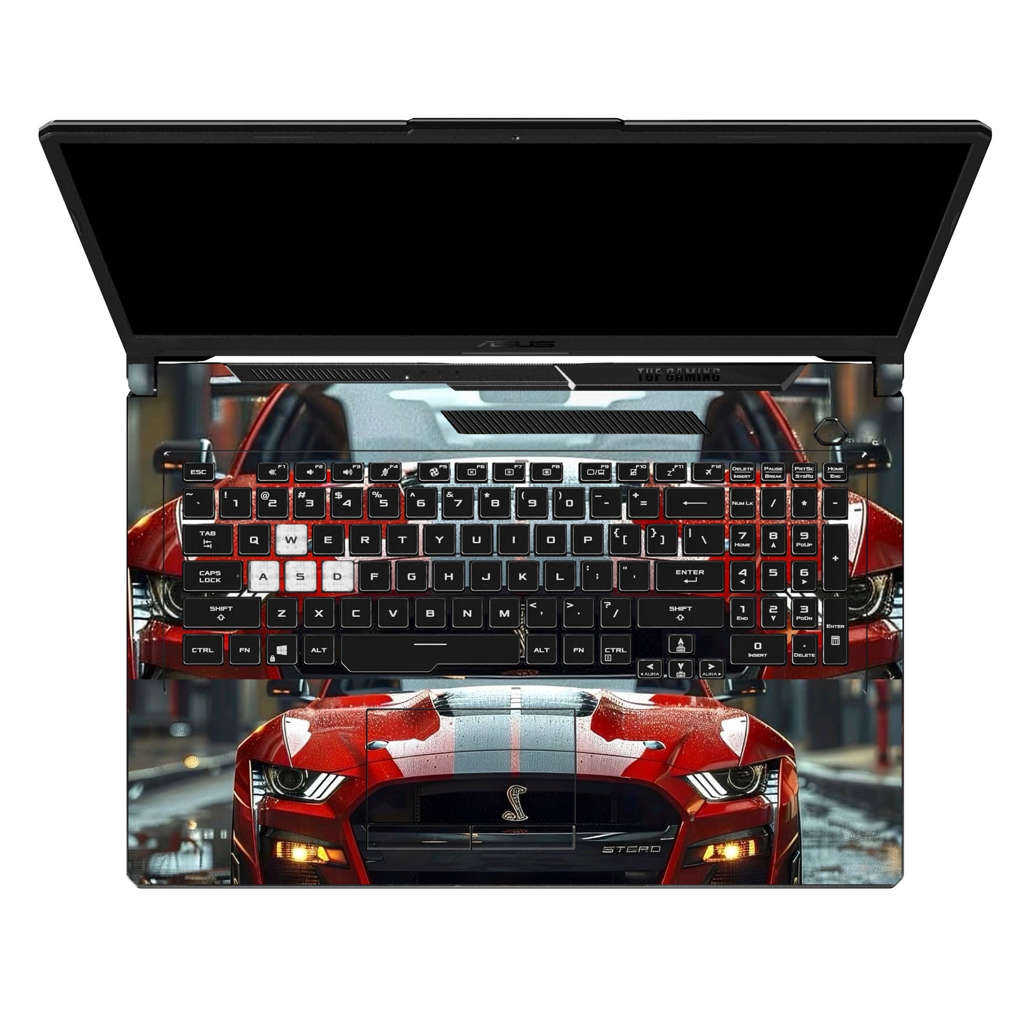 American Muscle Red by Decalz