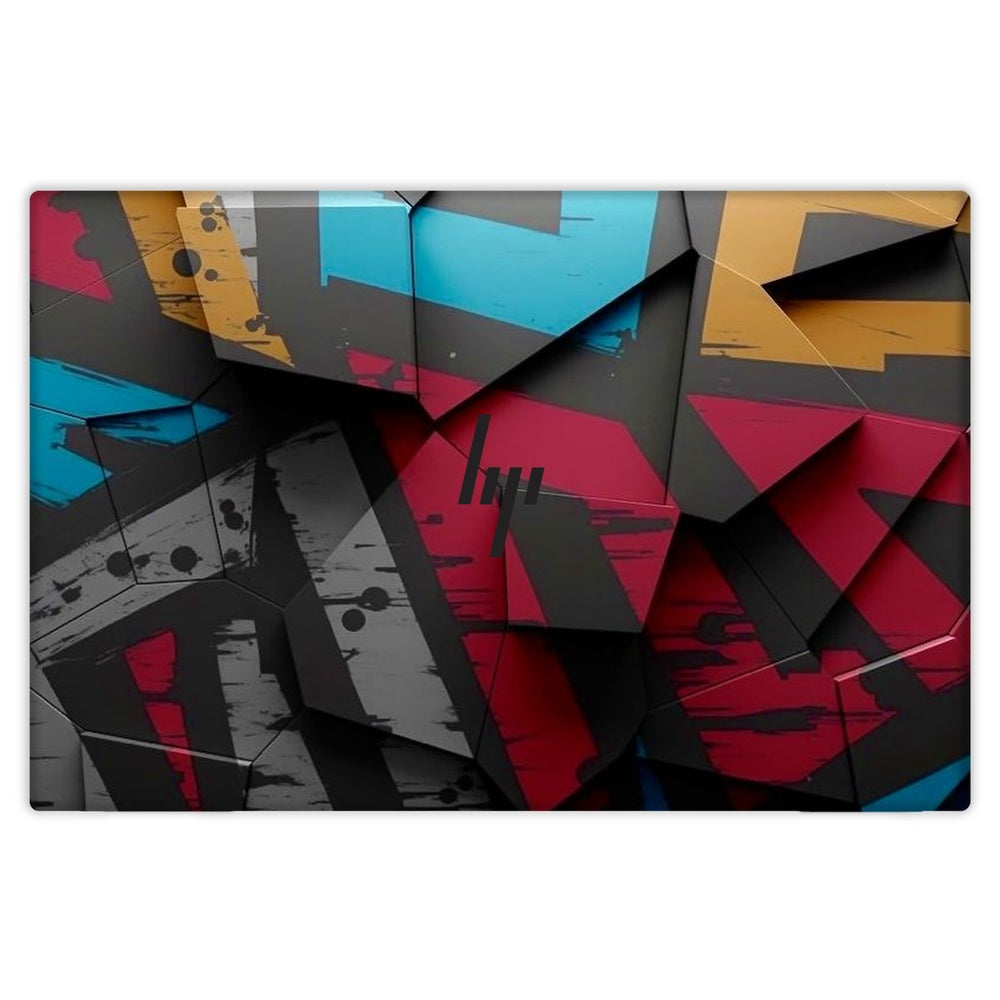Angled Blocks skin on Hp Elitebook 840 G7 by Decalz
