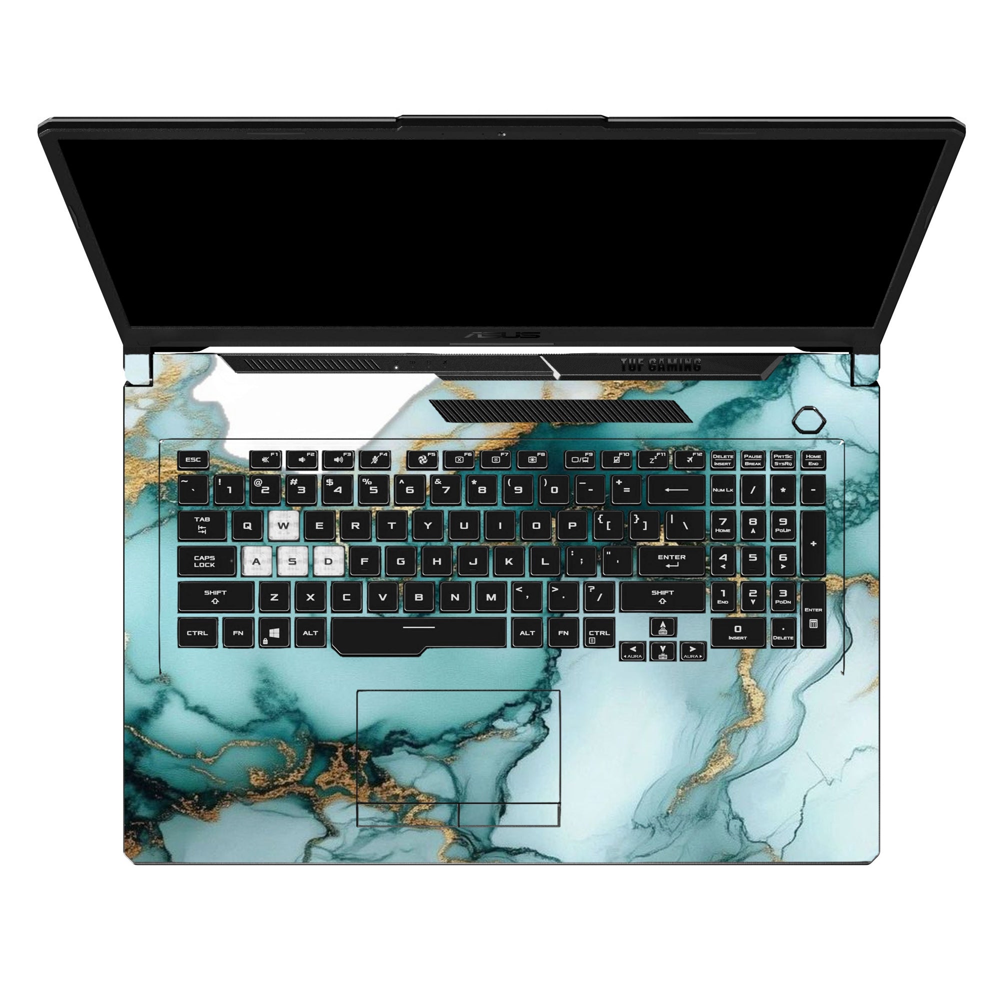 Aqua Mint Marble by Decalz