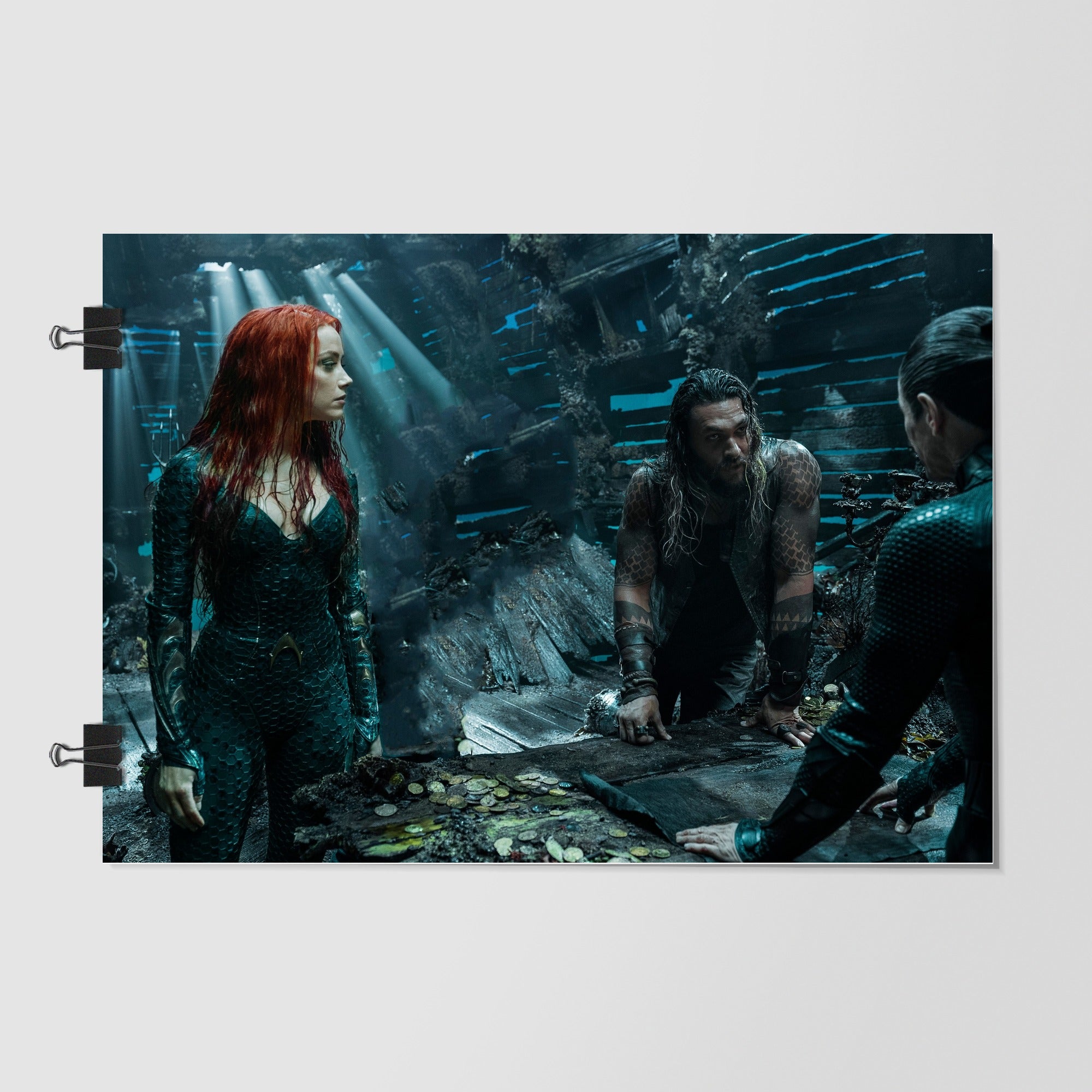 Aquaman Black Cinematic Glow by Decalz