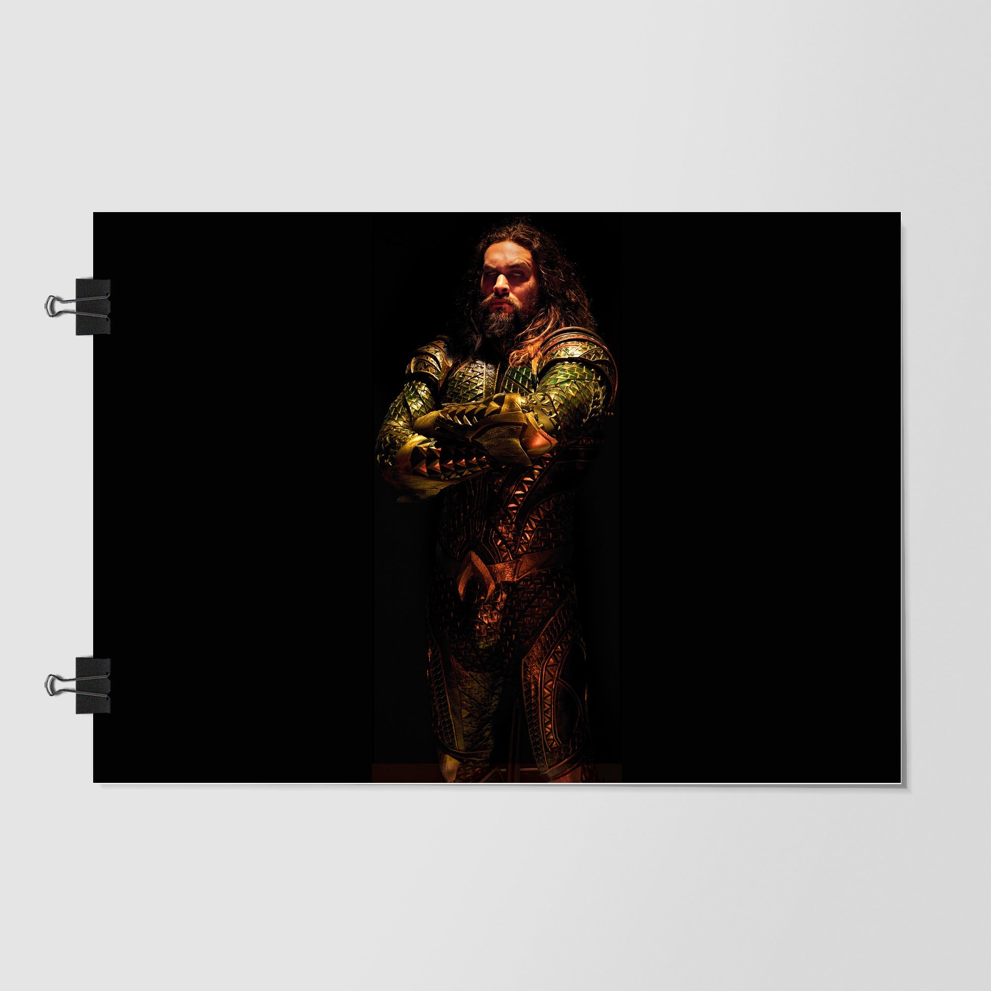Aquaman Black Studio Shot by Decalz