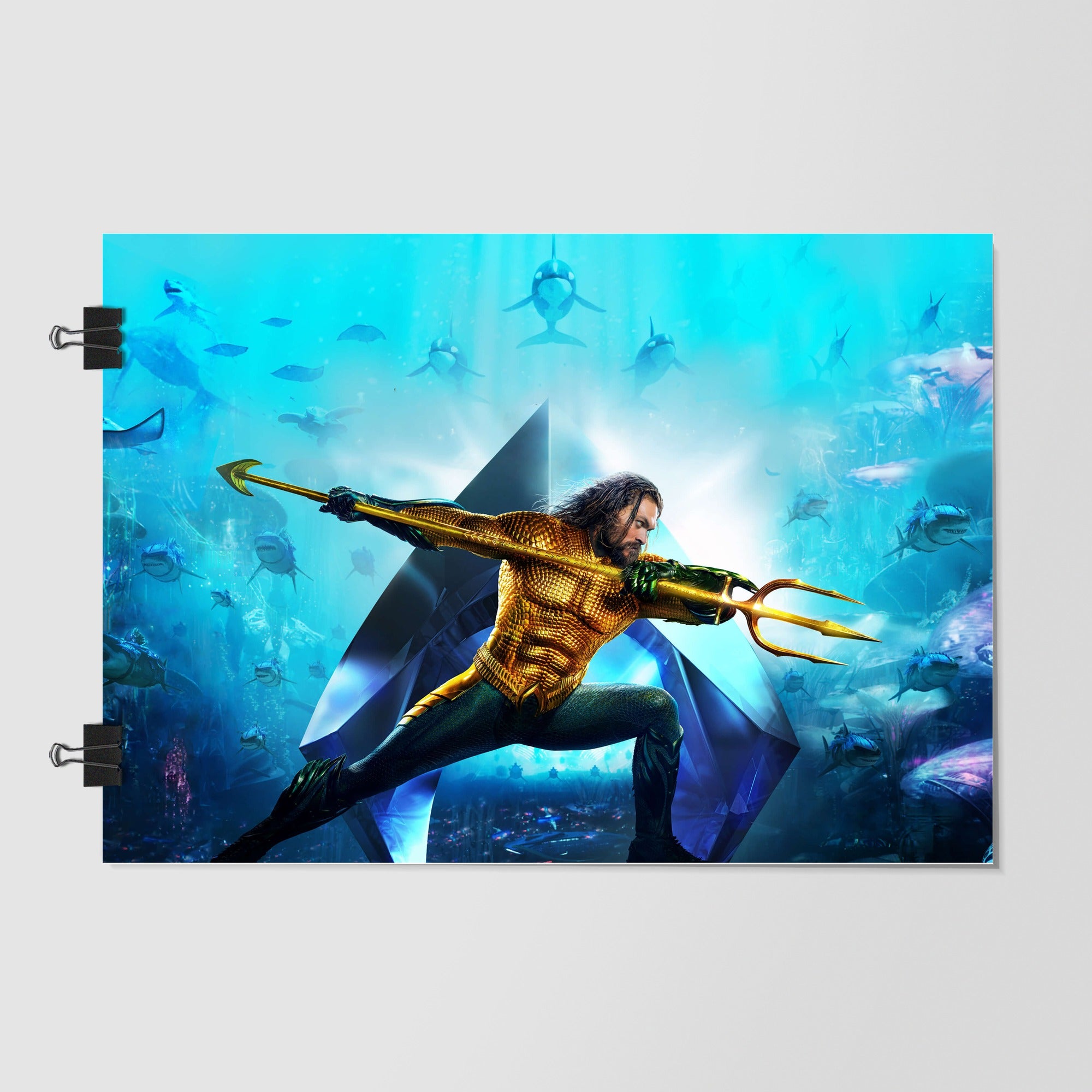 Aquaman Sky Blue by Decalz