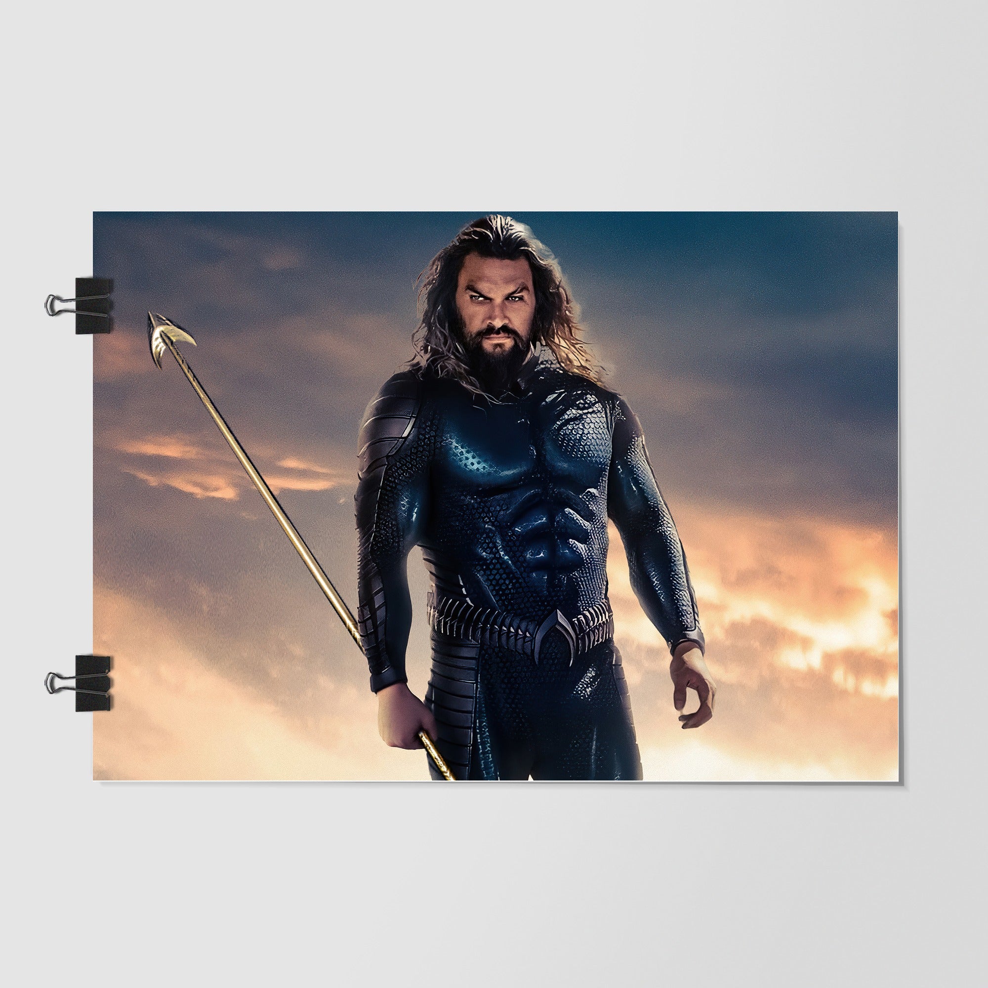 Aquaman Teal Dramatic Lighting by Decalz