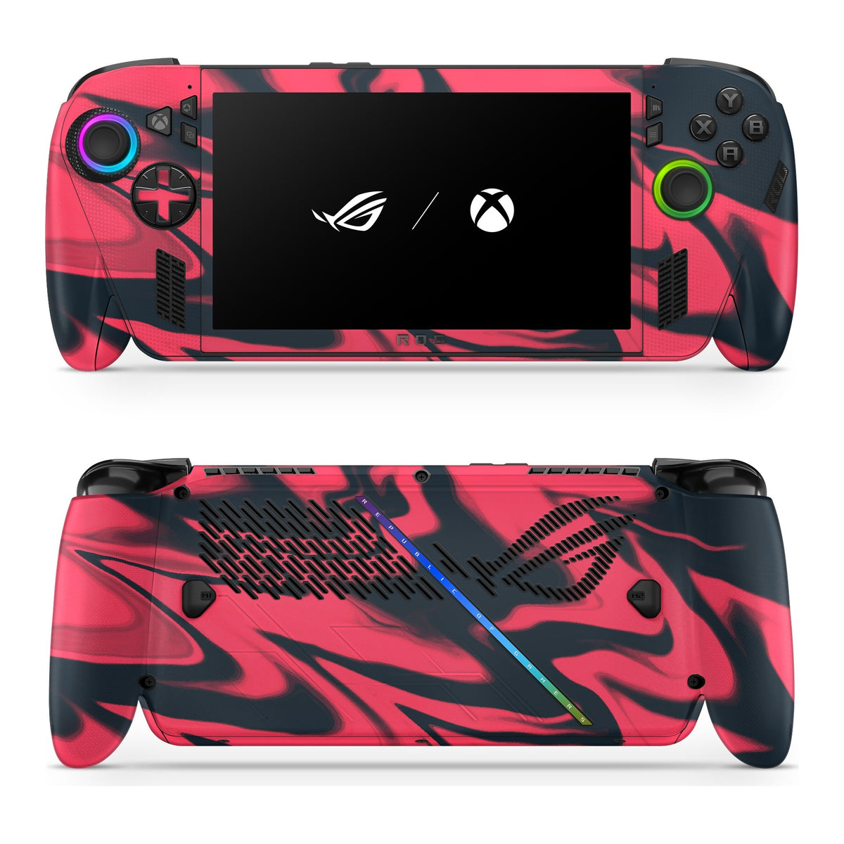 Ares Red Asus ROG Xbox Ally skin by Decalz