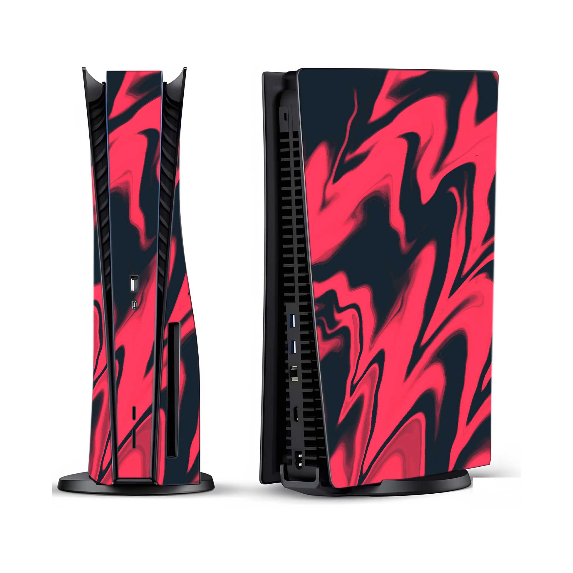 Ares Red PlayStation 5 Fat Skins & Wraps