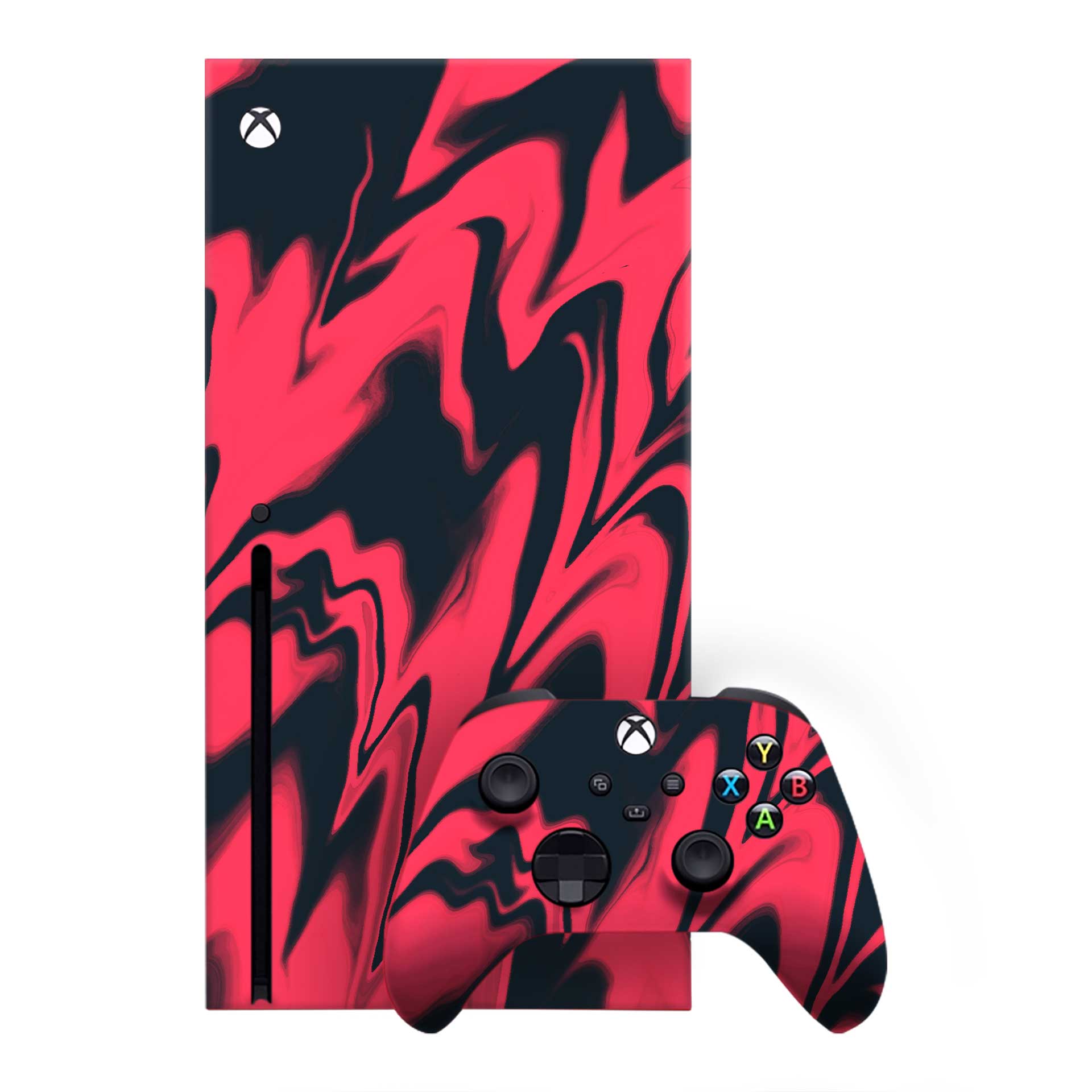 Ares Red Xbox One X Skins & Wraps