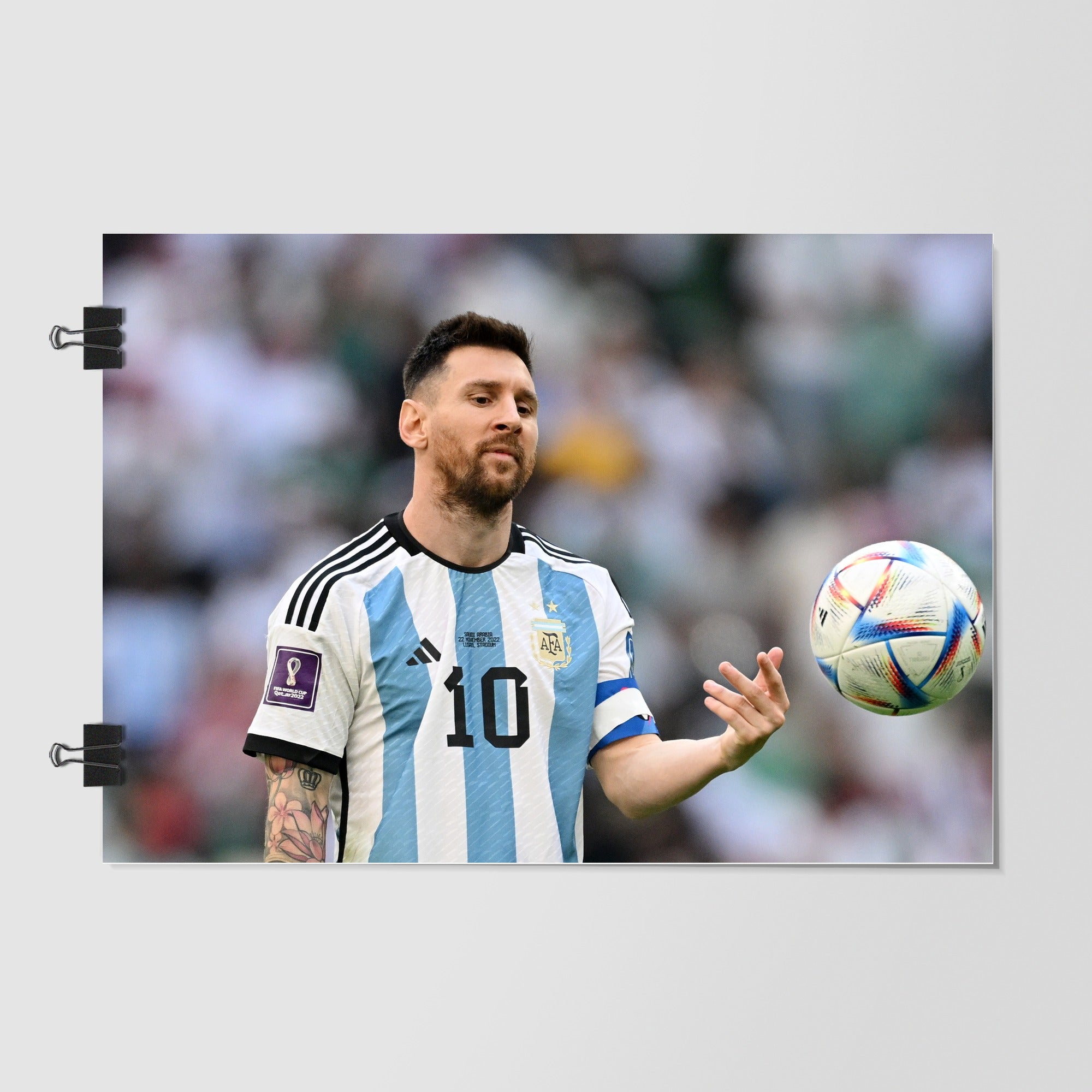Argentina National Football Team Gray by Decalz