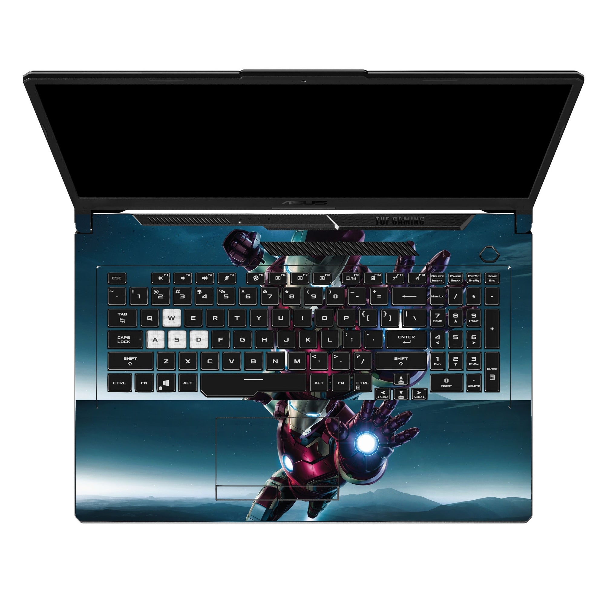 Armored Genius Black Cinematic Glow by Decalz