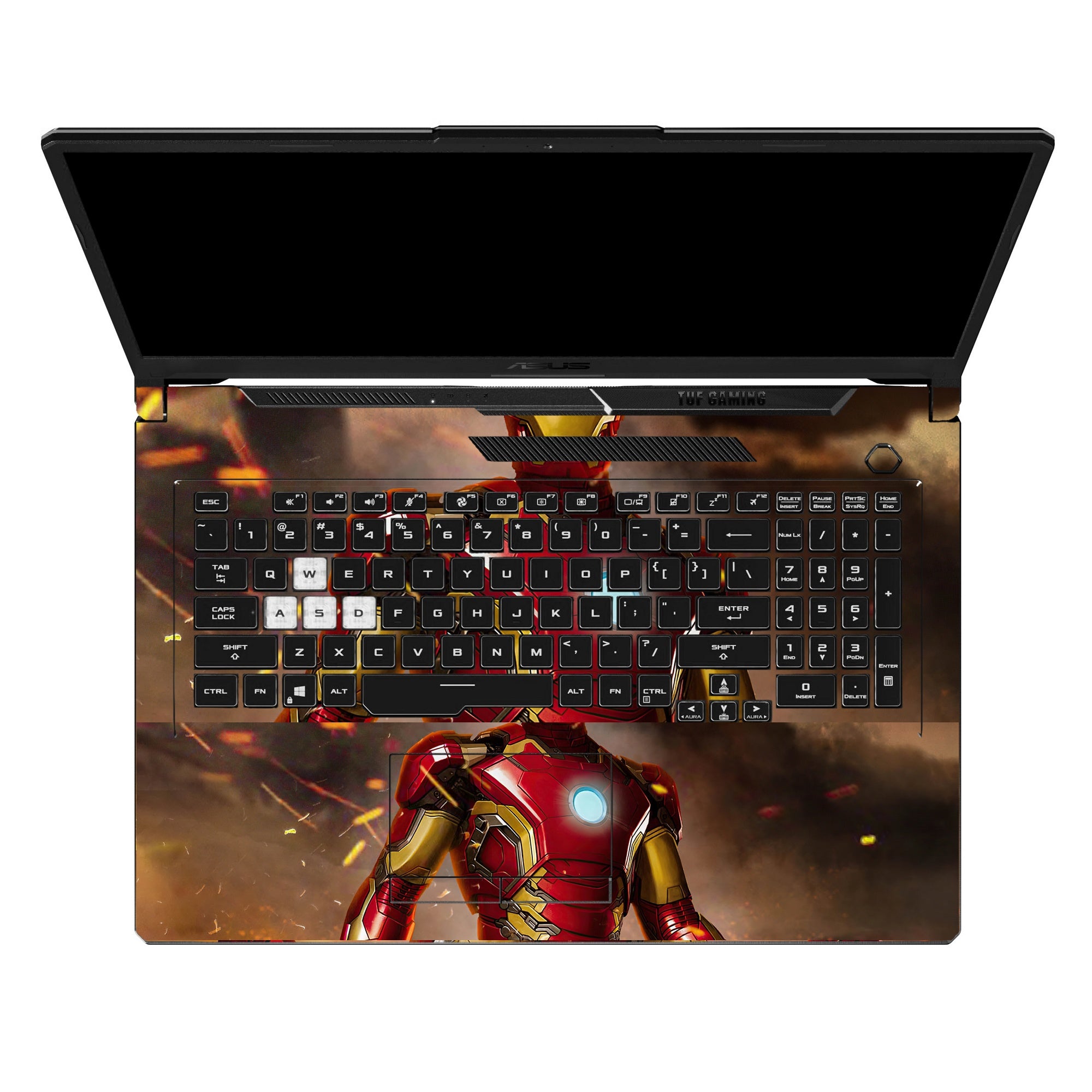 Armored Genius Black Dramatic Lighting by Decalz