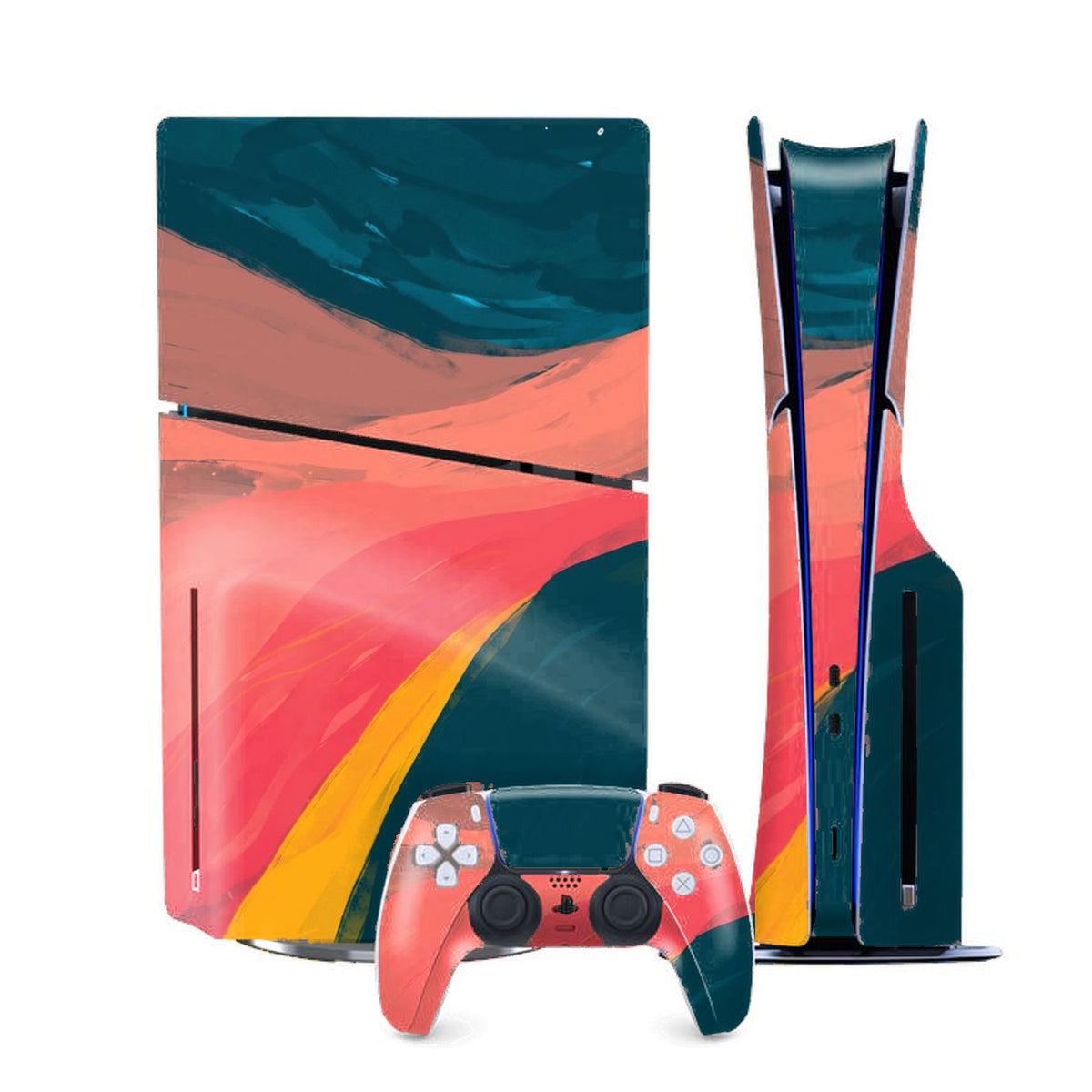 Art Palette PlayStation 5 Slim skin by Decalz