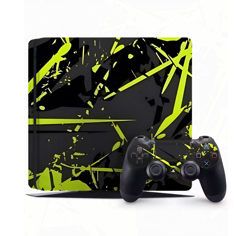 Asphalt Acid PlayStation 4 Slim Skins & Wraps
