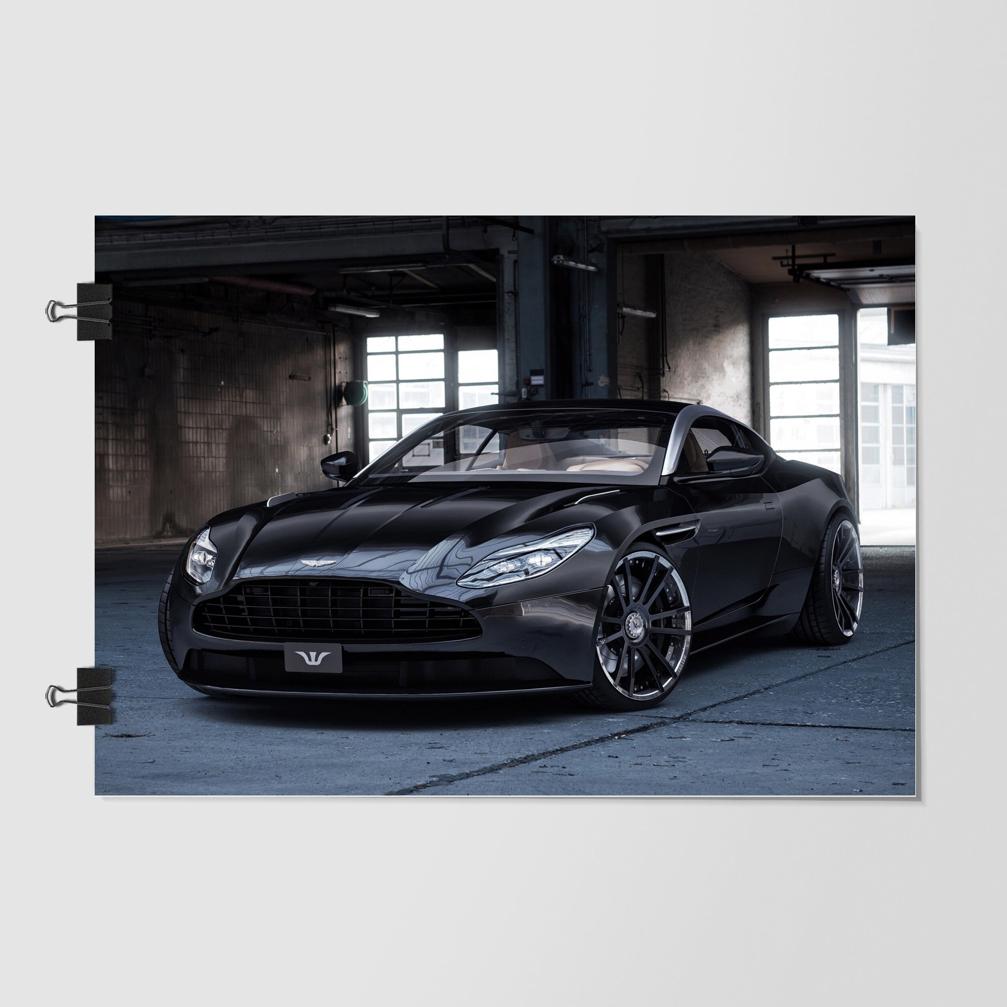 Aston Martin Black Close Up Detail by Decalz