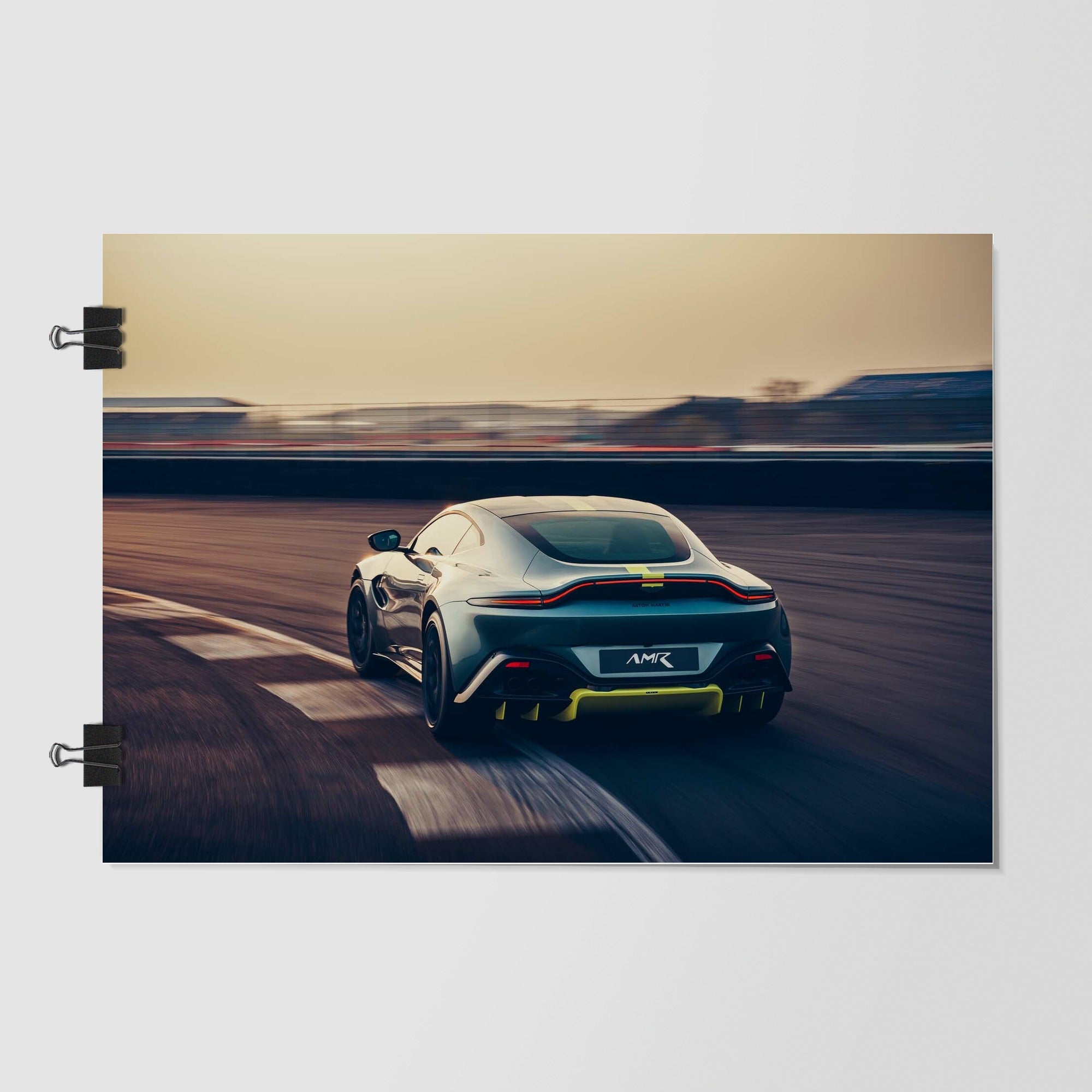 Aston Martin Black Night Scene by Decalz