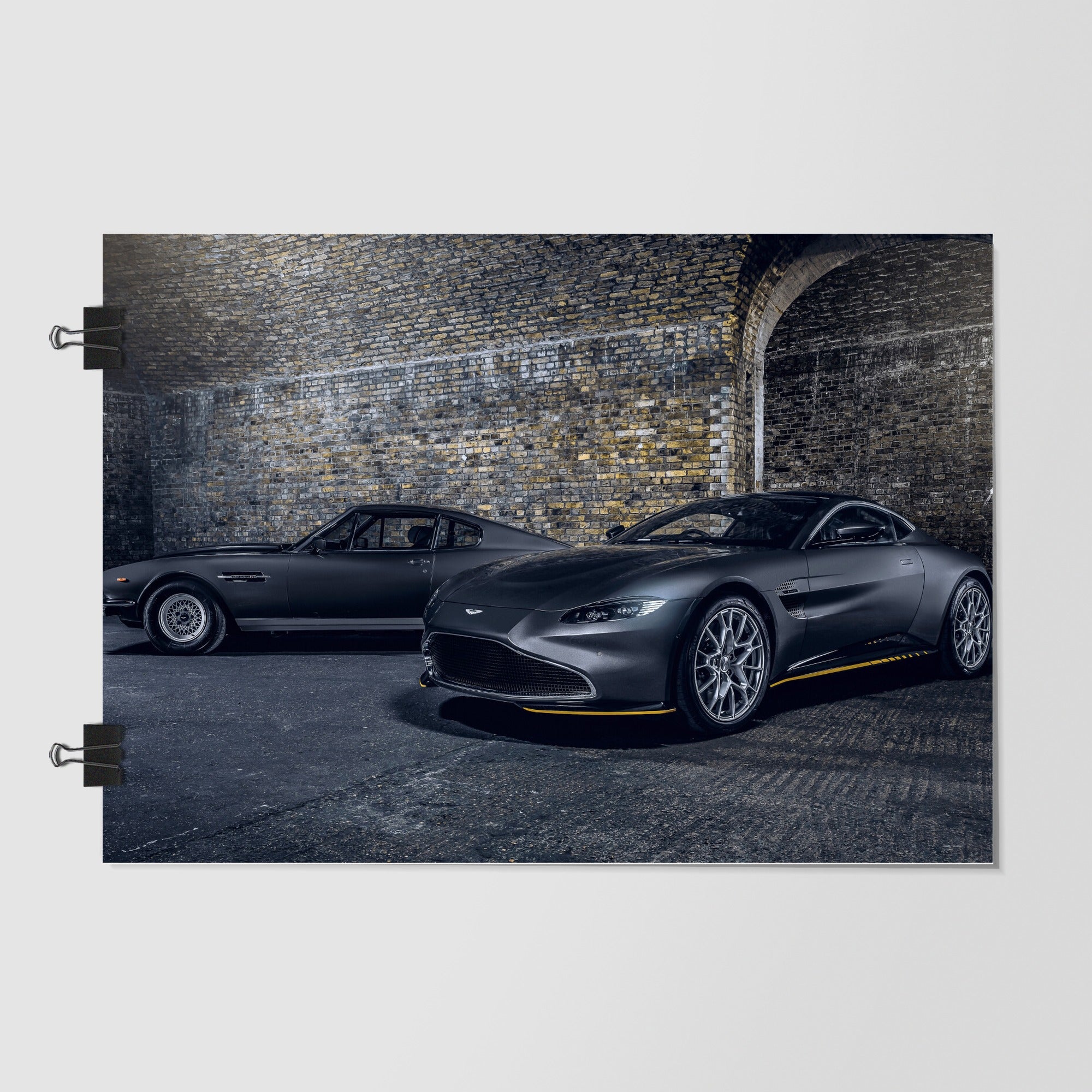 Aston Martin Black Rear Angle by Decalz