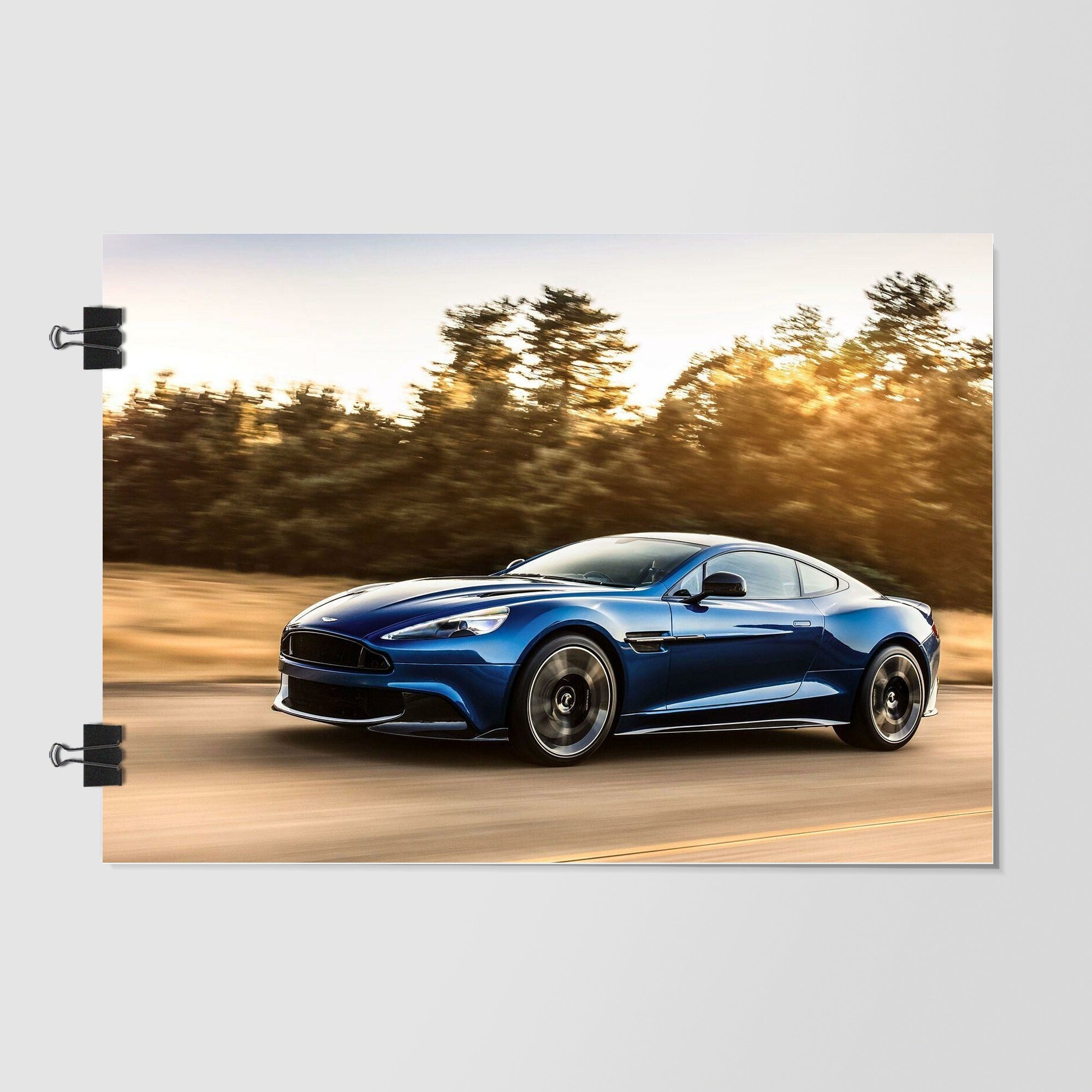 Aston Martin Brown Dramatic Lighting by Decalz