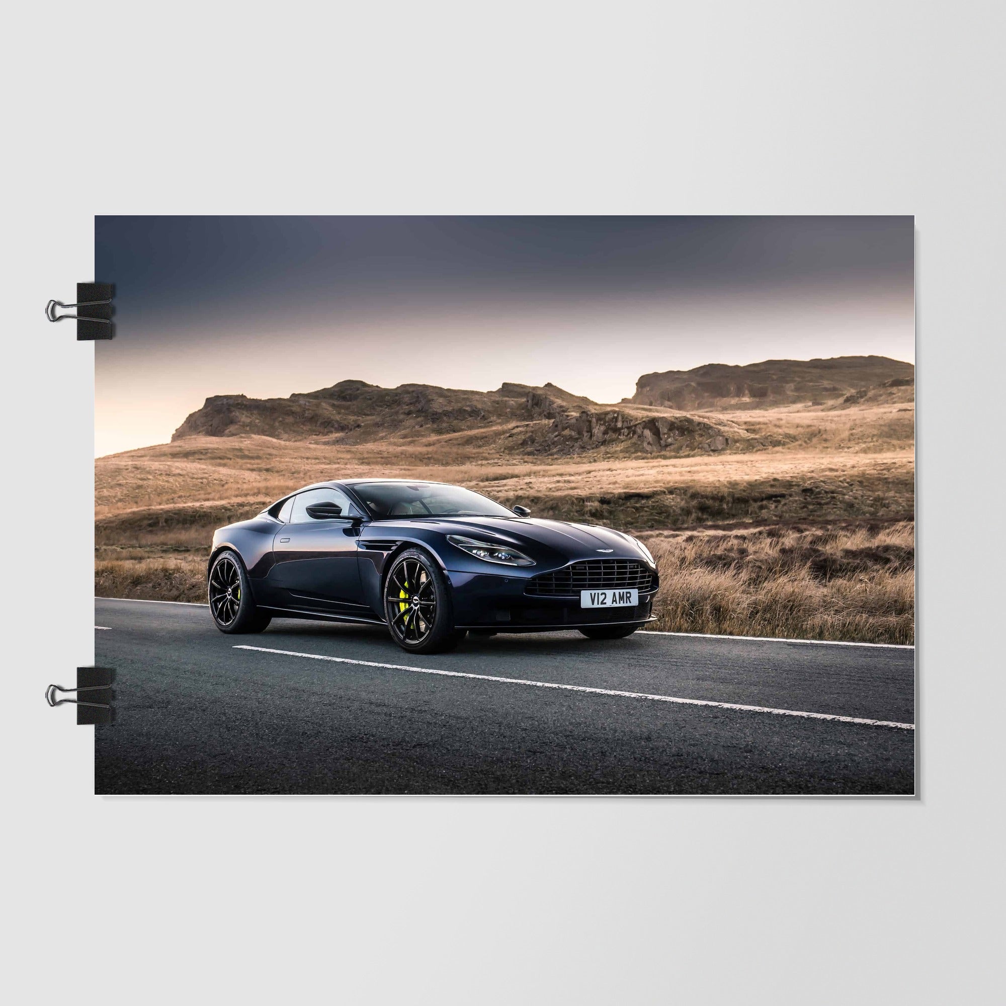 Aston Martin Brown Studio Shot by Decalz