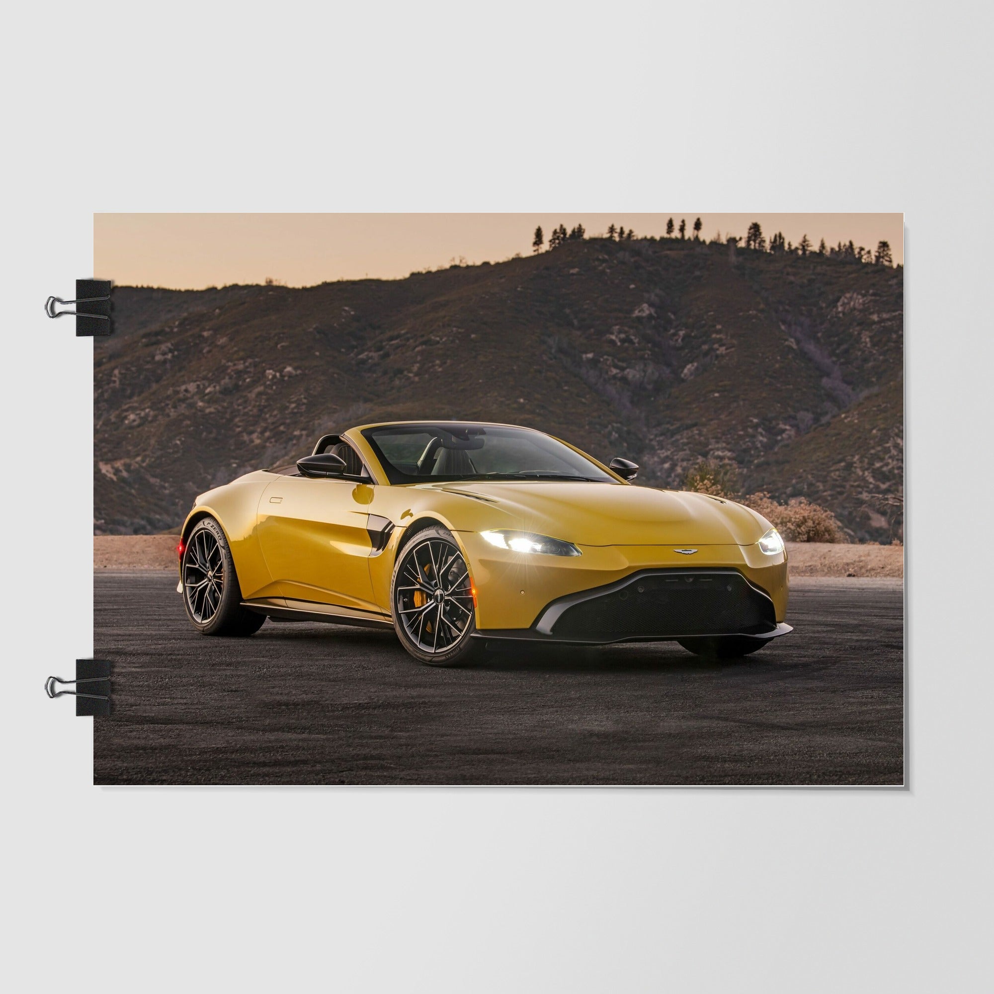 Aston Martin Dark Green Dramatic Lighting by Decalz