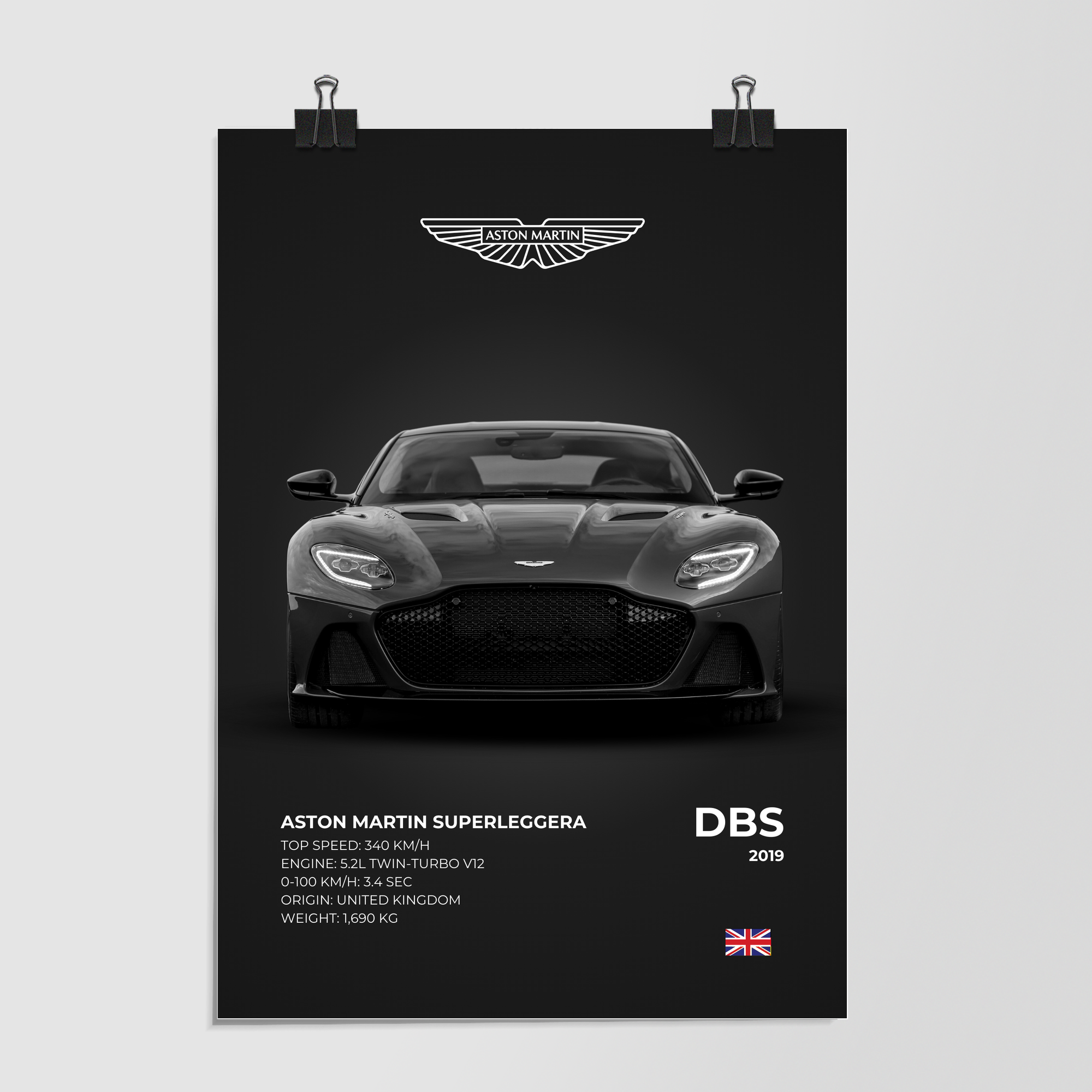Aston Martin Dbs Superleggera 2019 by Decalz