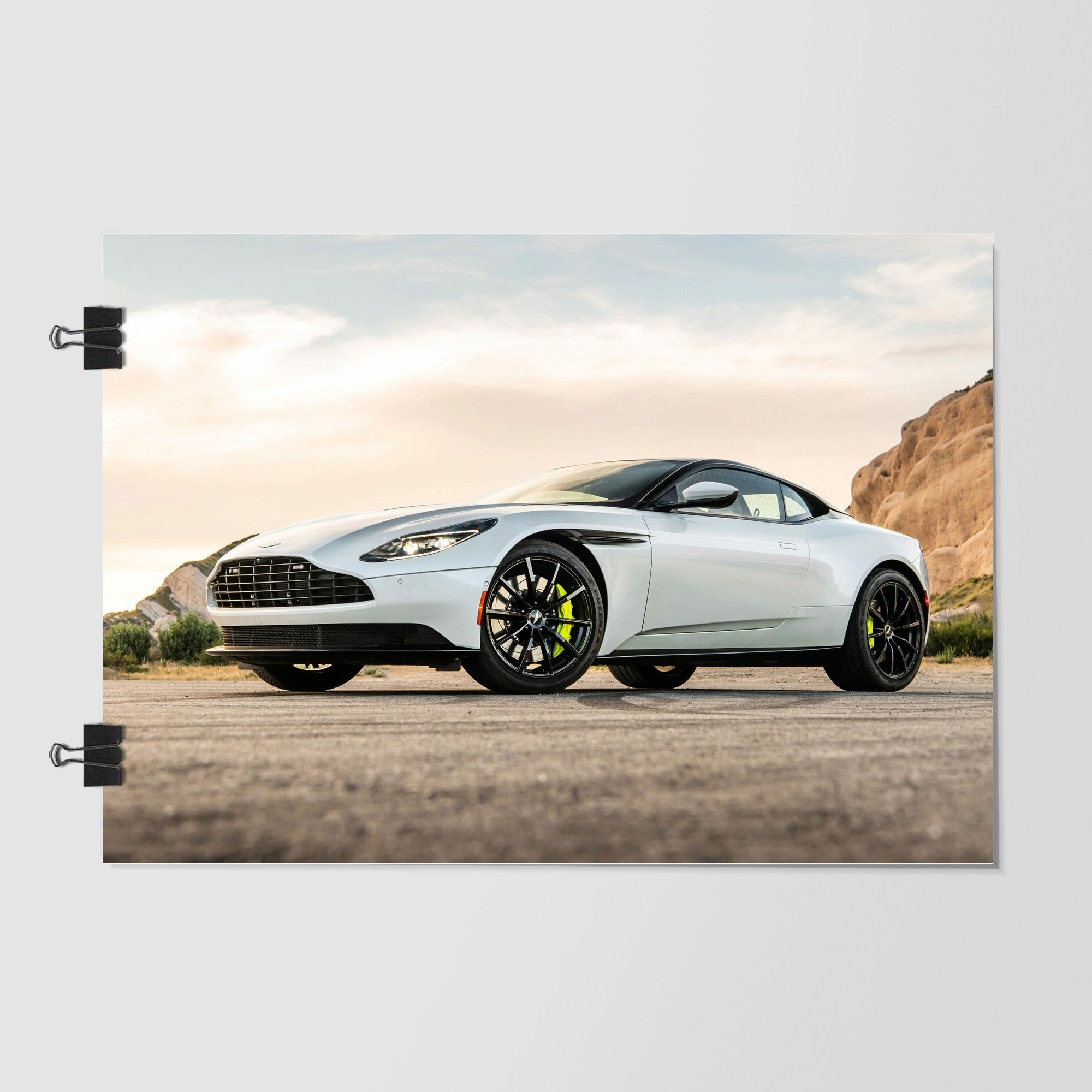 Aston Martin Silver Dramatic Lighting by Decalz