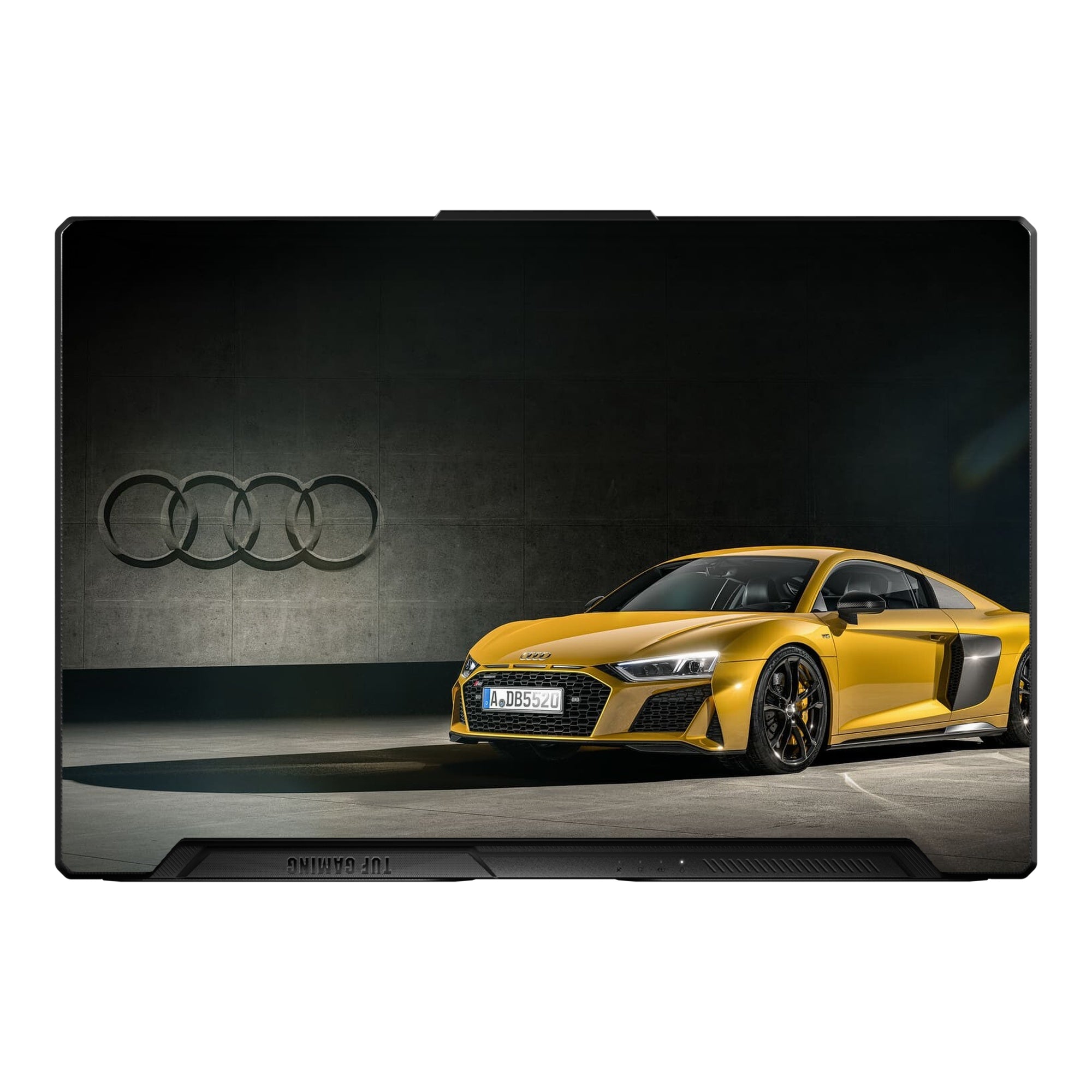 Audi Black Sports Car Sunset Glow by Decalz