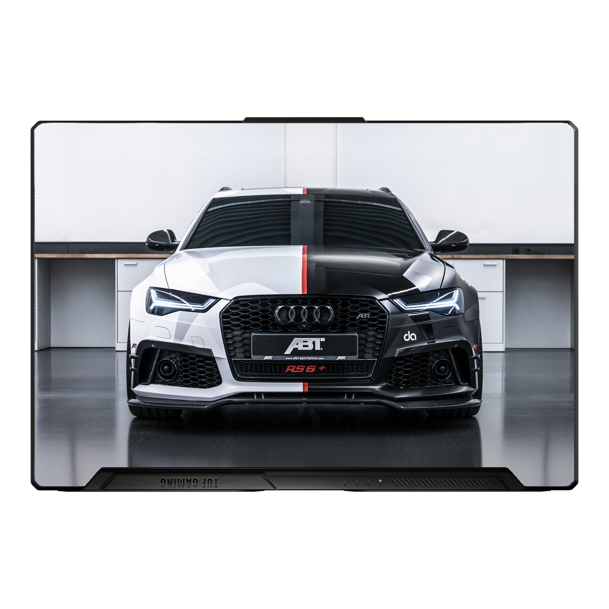 Audi Dark Green Sports Car by Decalz