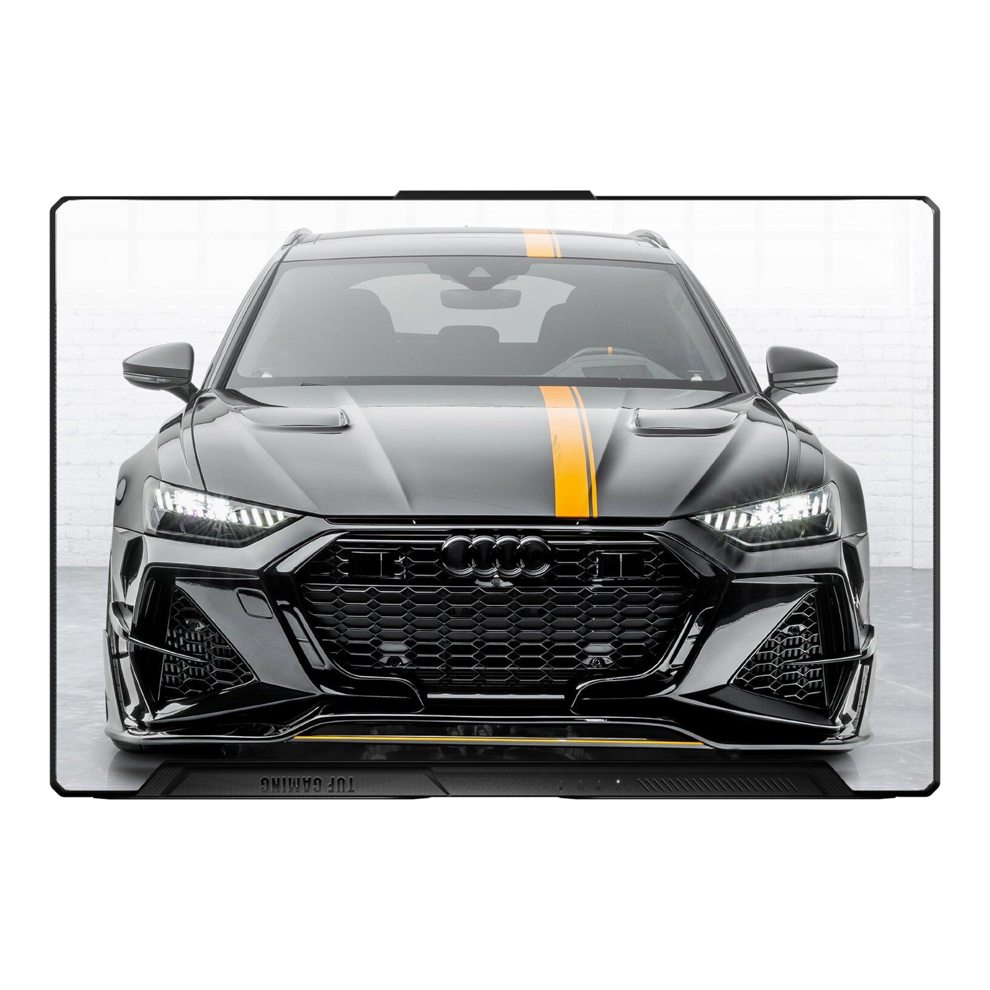 Audi Gray Sports Car Studio Shot by Decalz