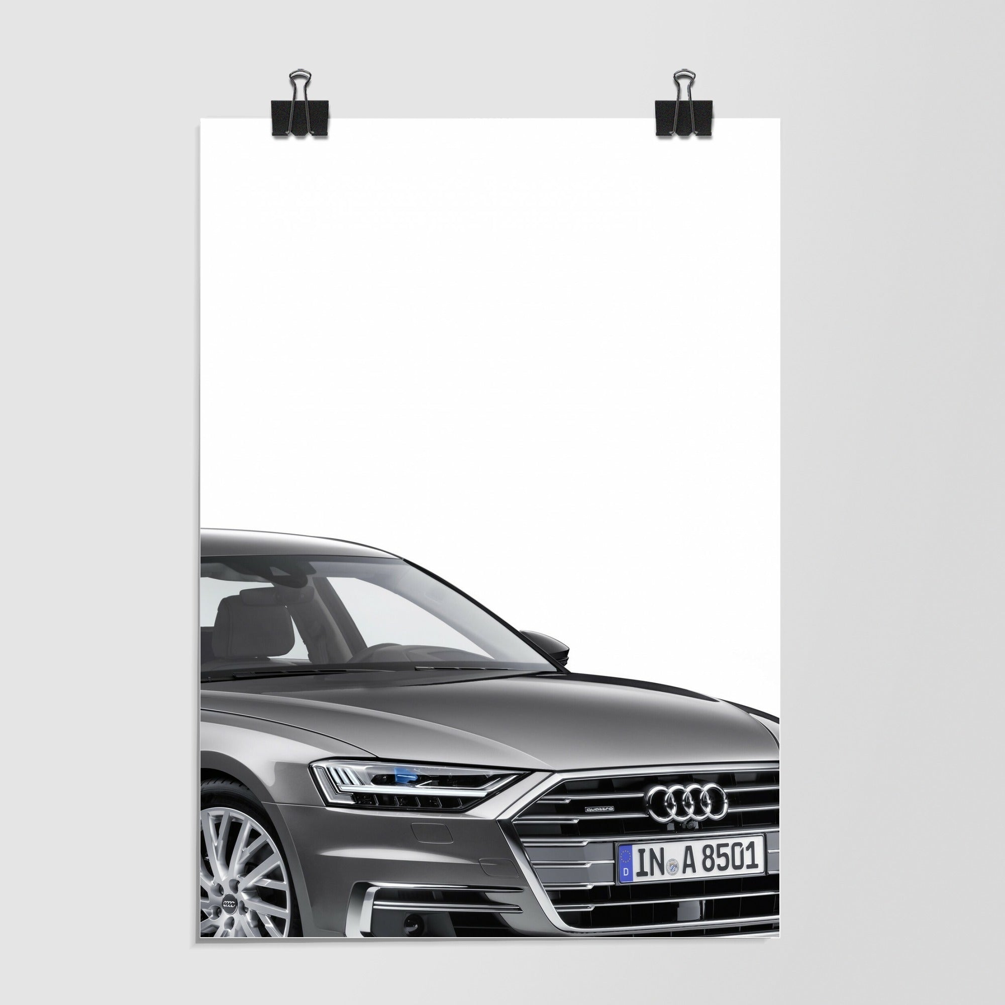 Audi A8 White by Decalz