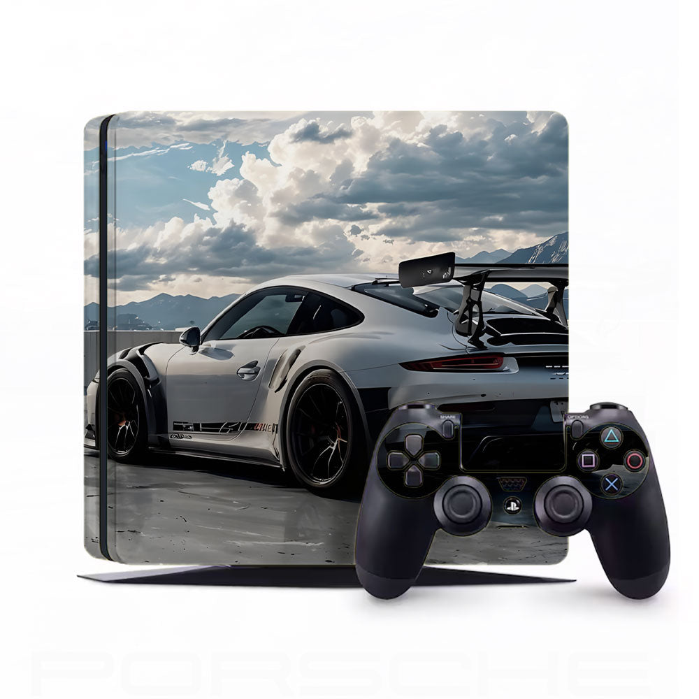 Azure Asphalt PlayStation 4 Slim Skins & Wraps