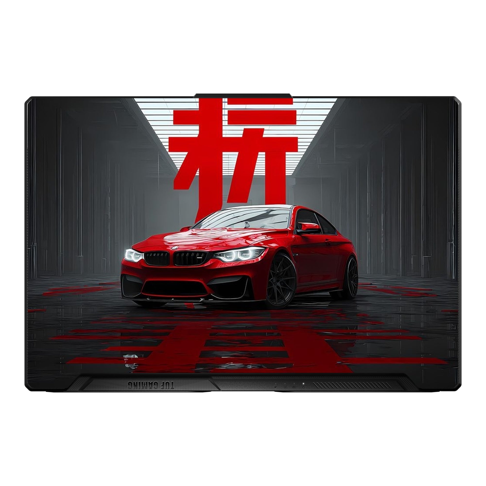 BMW M4 Red Kanji by Decalz