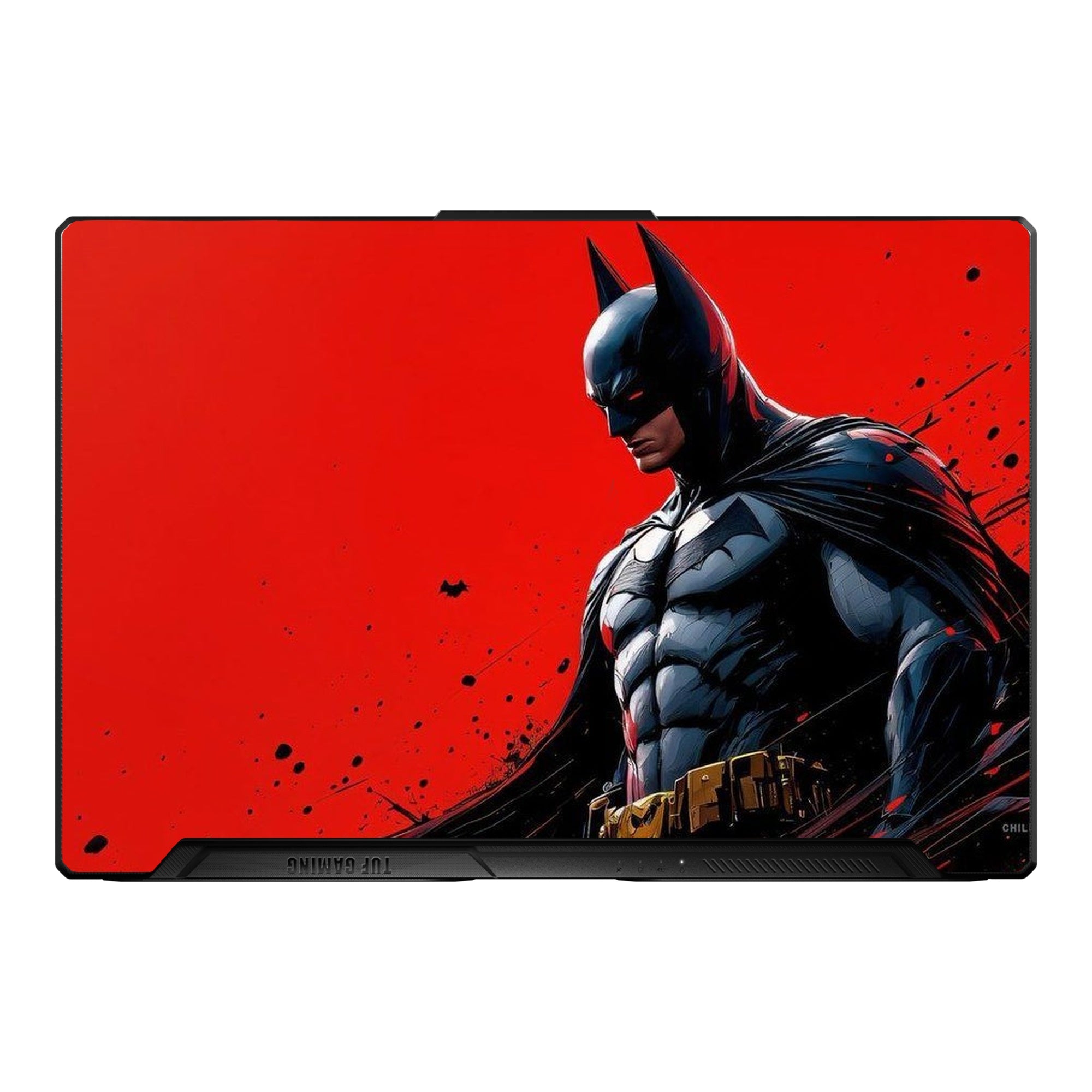 Batman Red Silhouette by Decalz