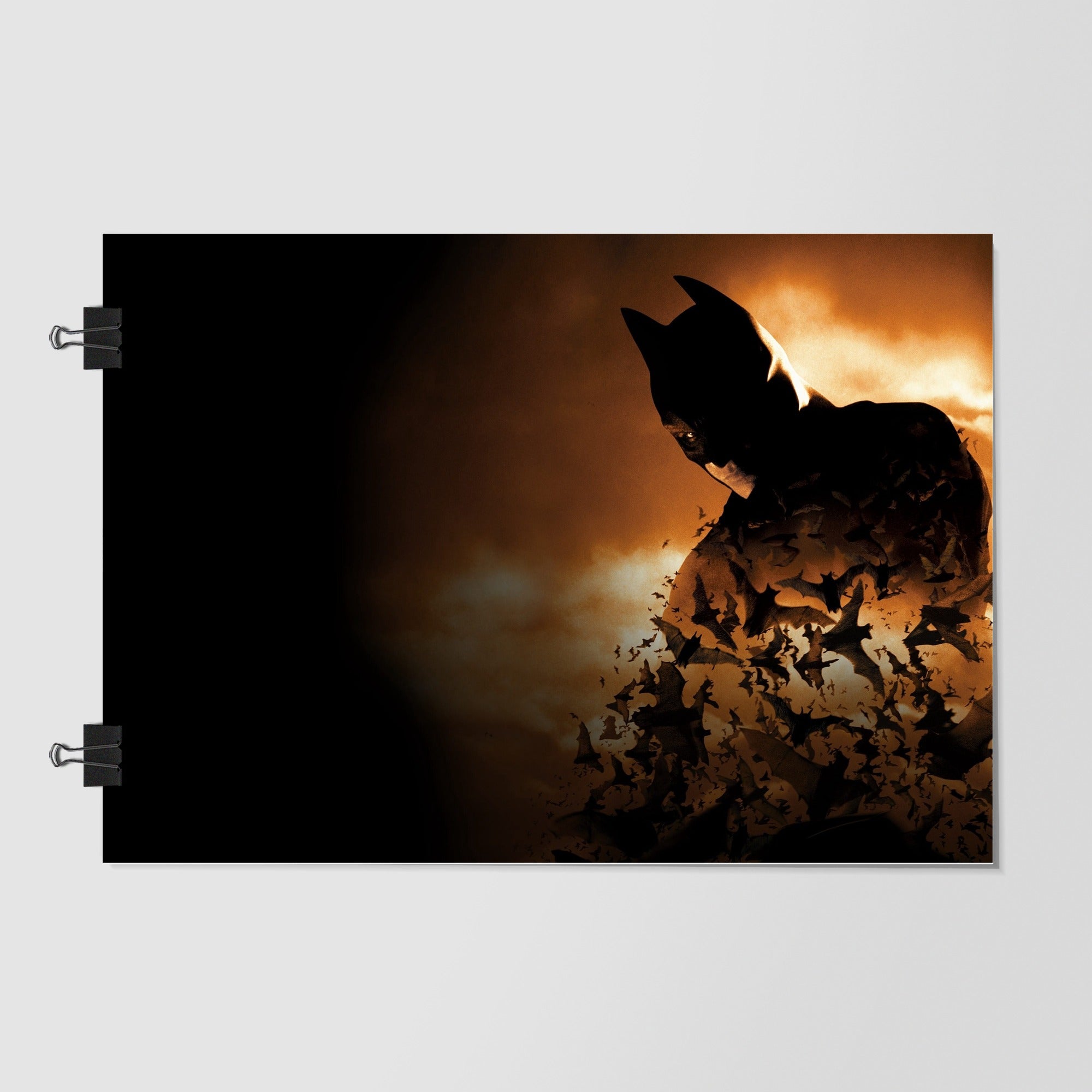 Batman Begins Black Dramatic Lighting by Decalz