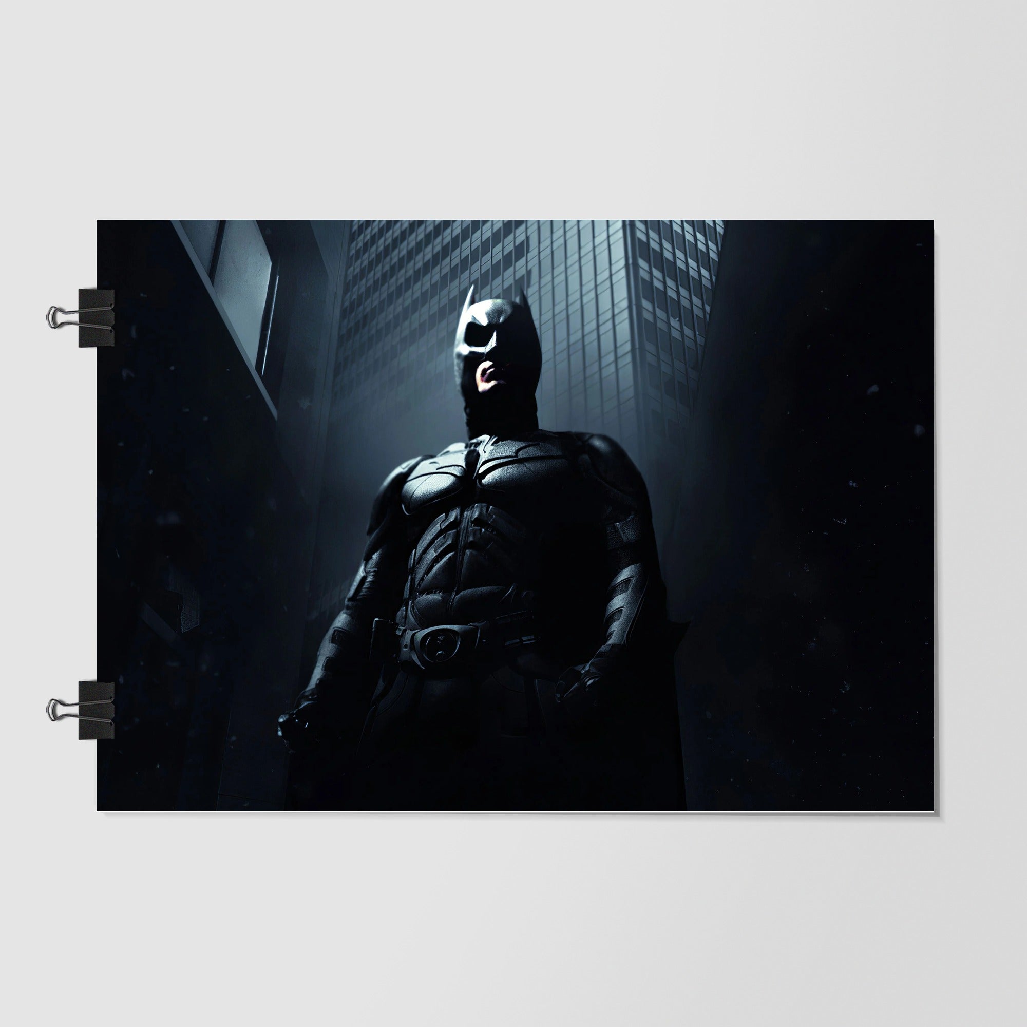 Batman Begins Black Side Profile by Decalz
