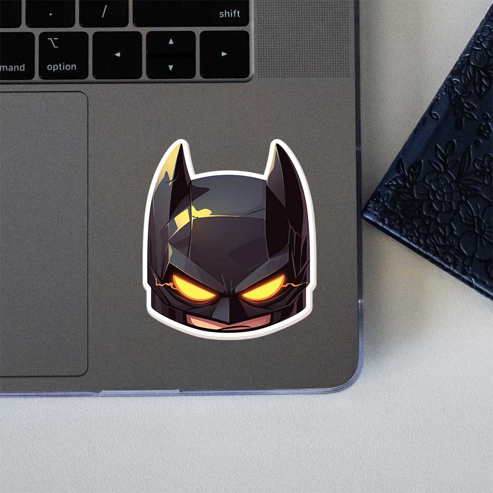 Batman Dark Knight Head Sticker
