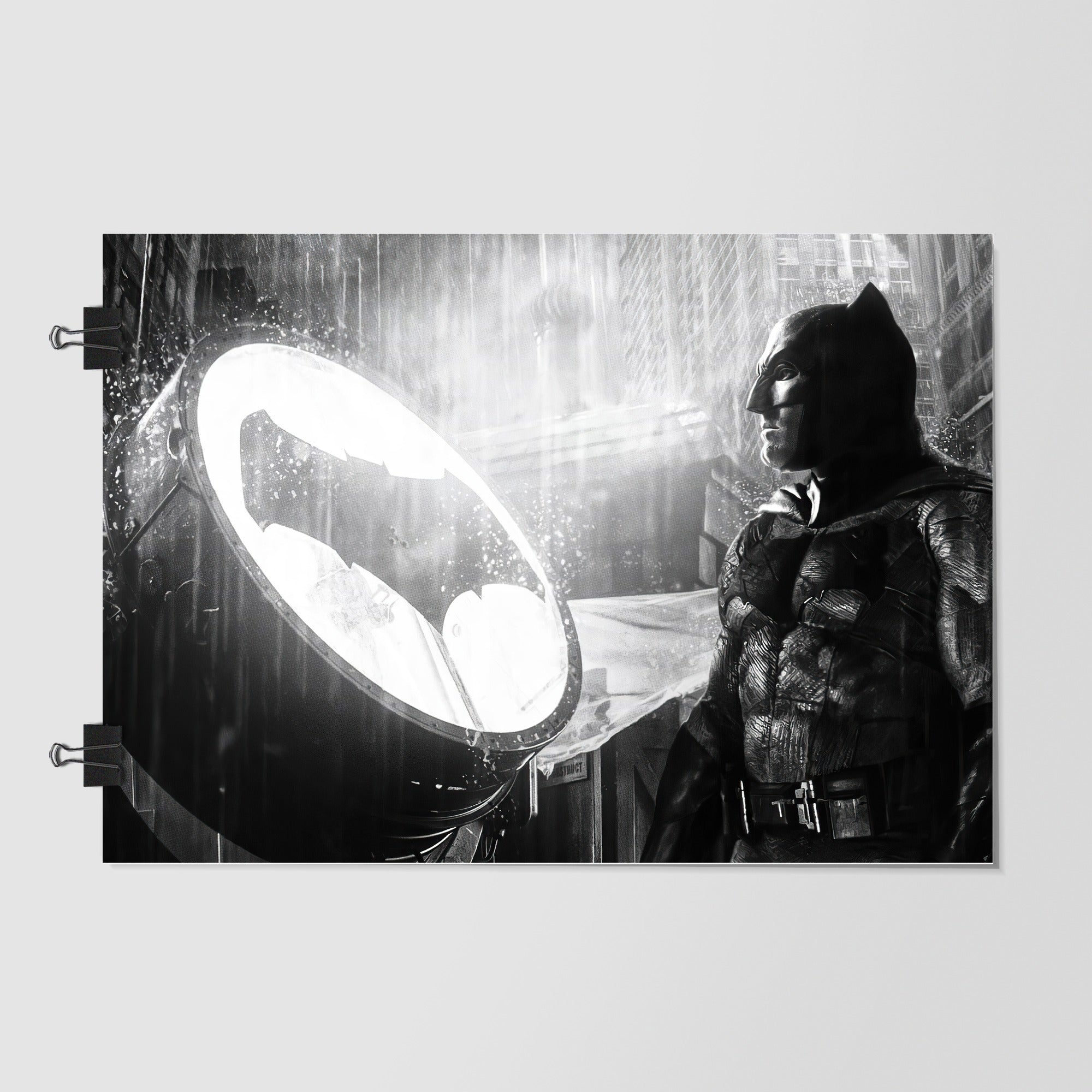 Ben Affleck As Batman Brown by Decalz