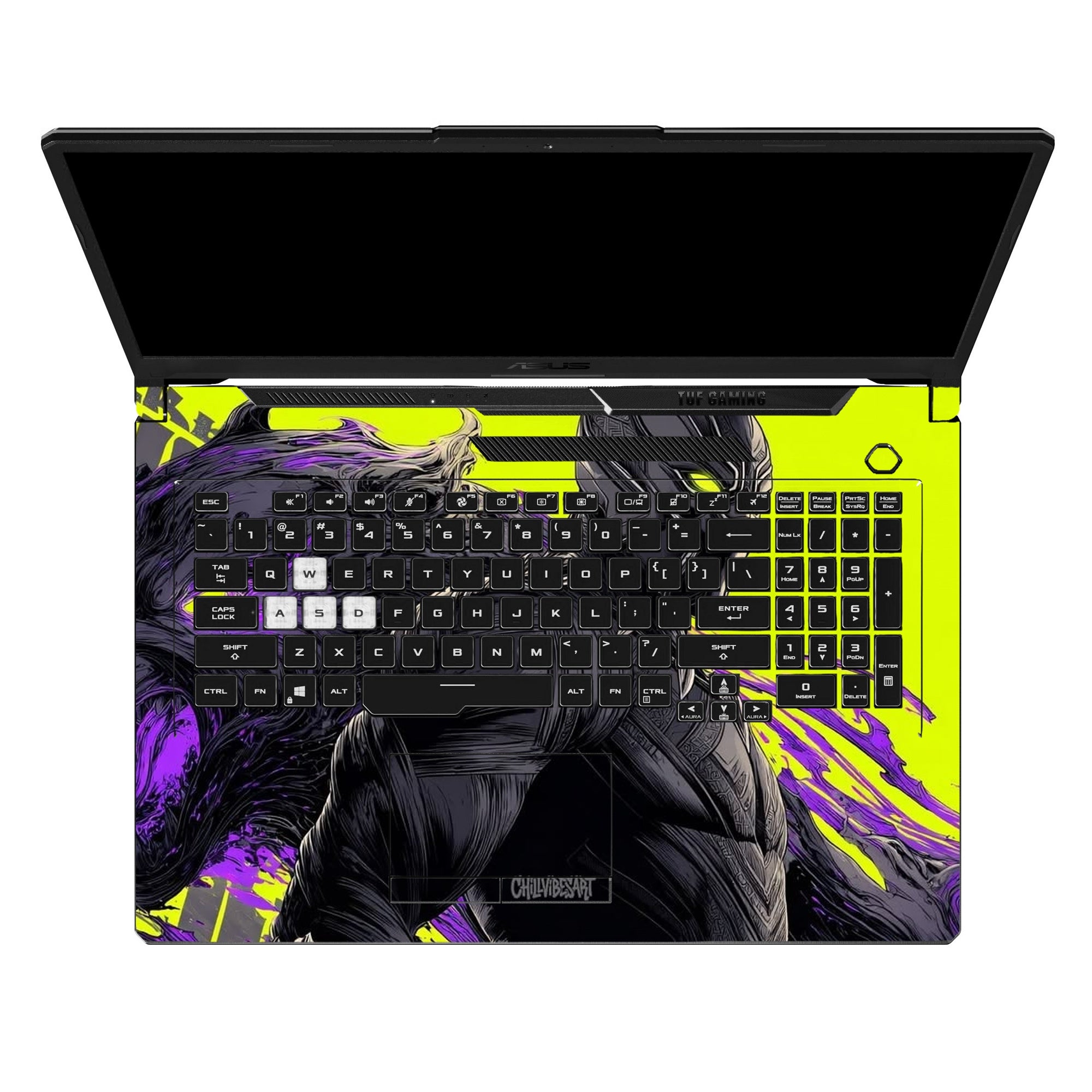 Black Panther Neon Claws by Decalz