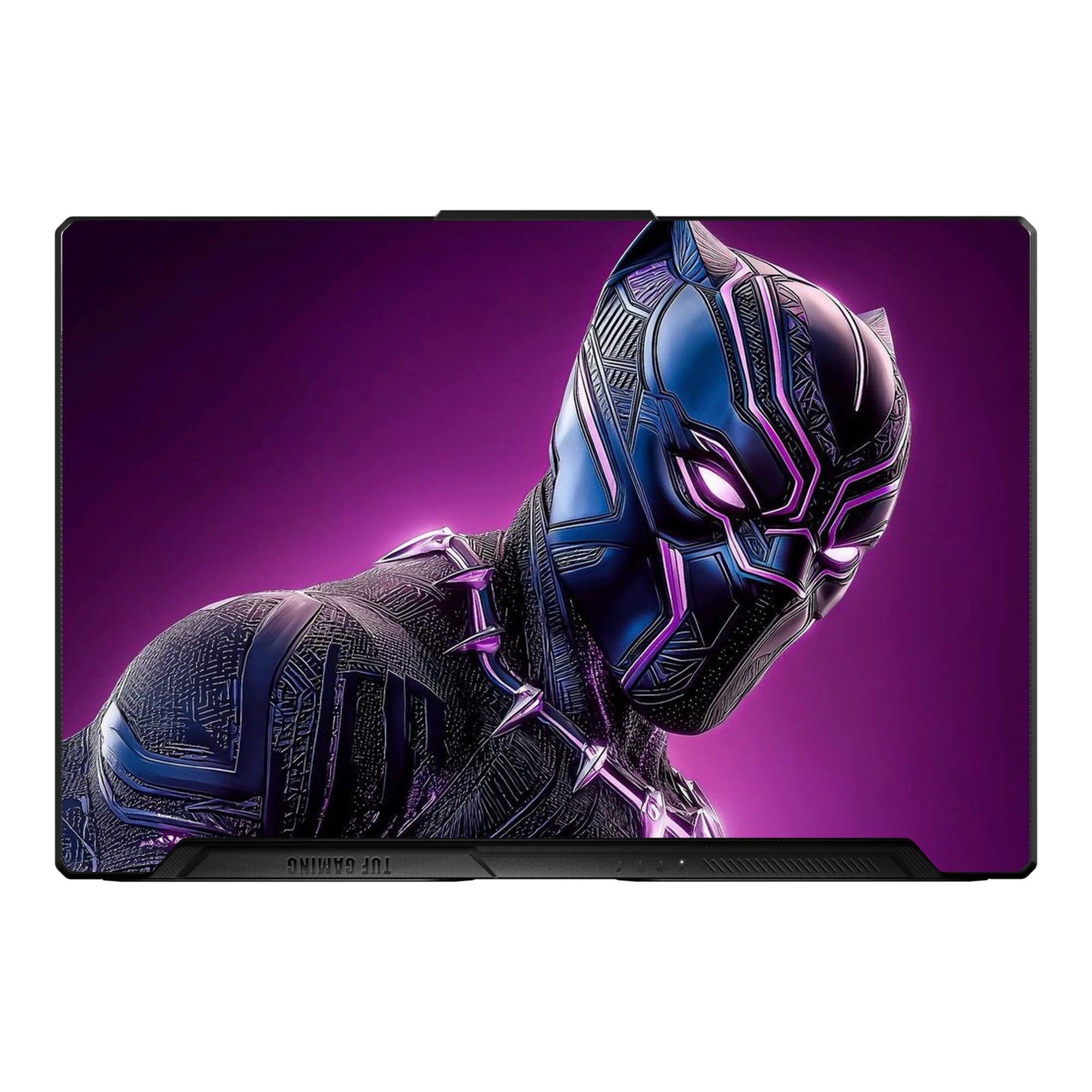 Black Panther Purple Portrait by Decalz
