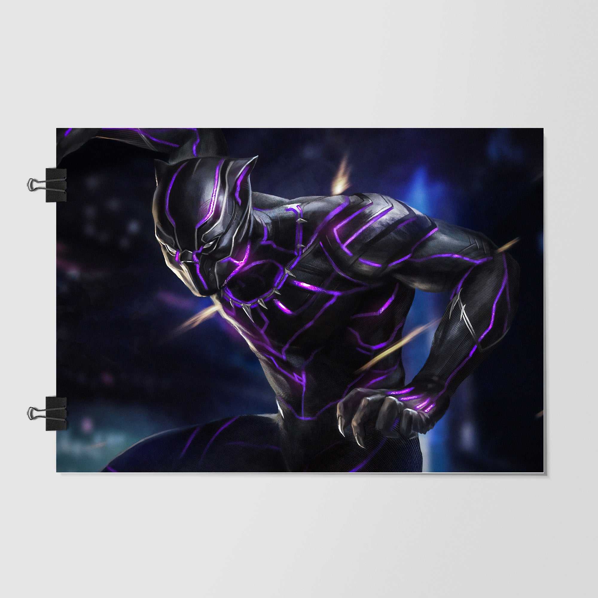 Black Panther Cinematic Glow by Decalz