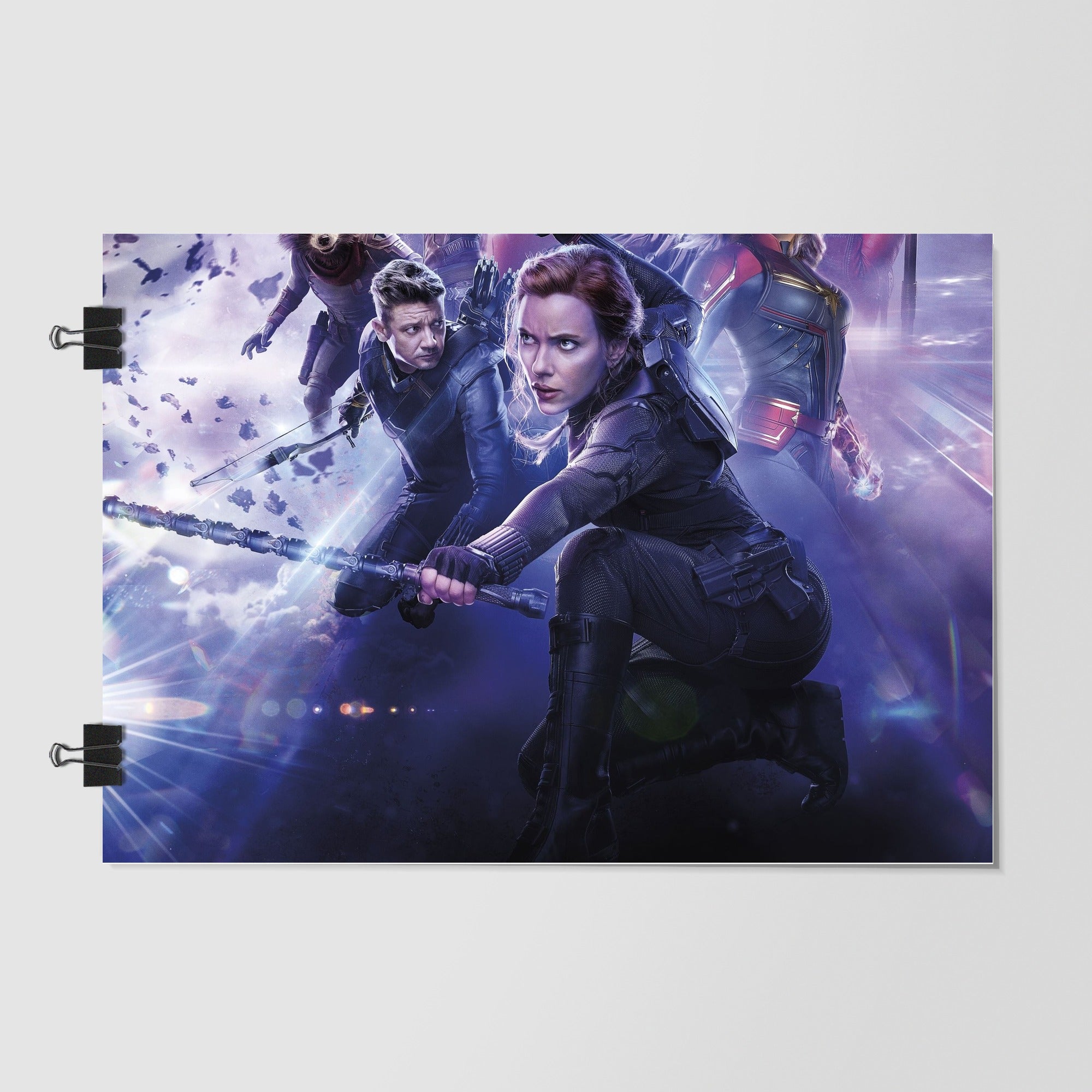 Black Widow Dramatic Lighting by Decalz