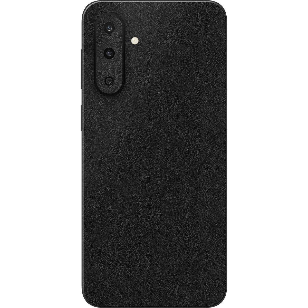 Black Leather skin on Samsung Galaxy F36 (5G) by Decalz
