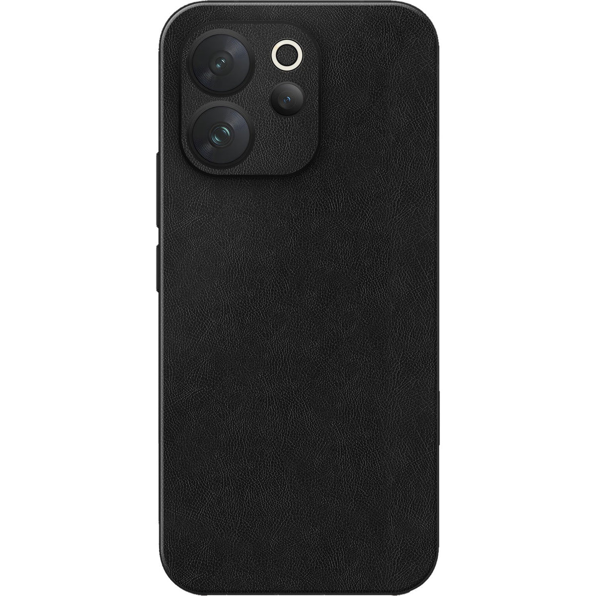 Black Leather skin on Vivo V70 (5G) by Decalz